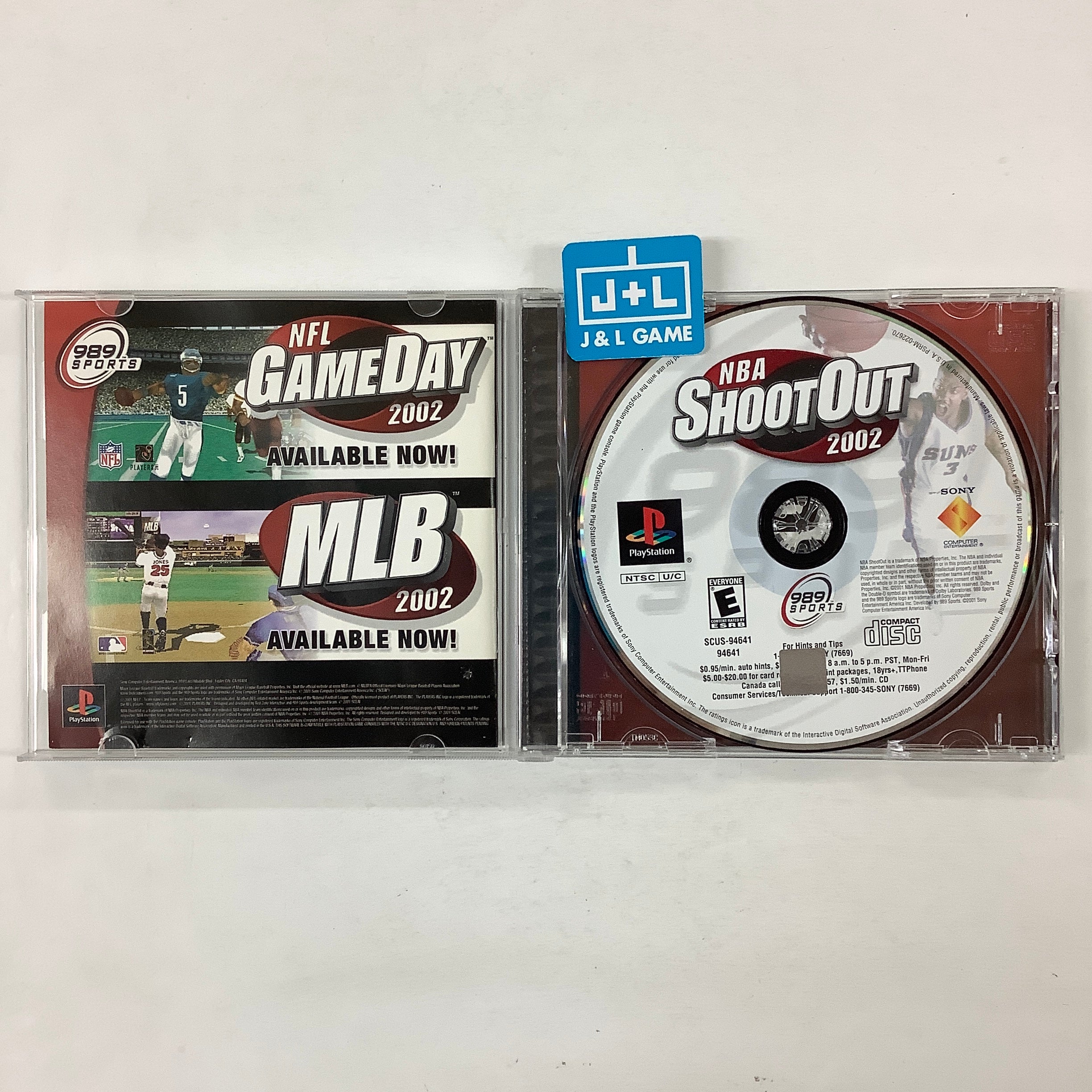 NBA ShootOut 2002 - (PS1) PlayStation 1 [Pre-Owned] Video Games SCEA   