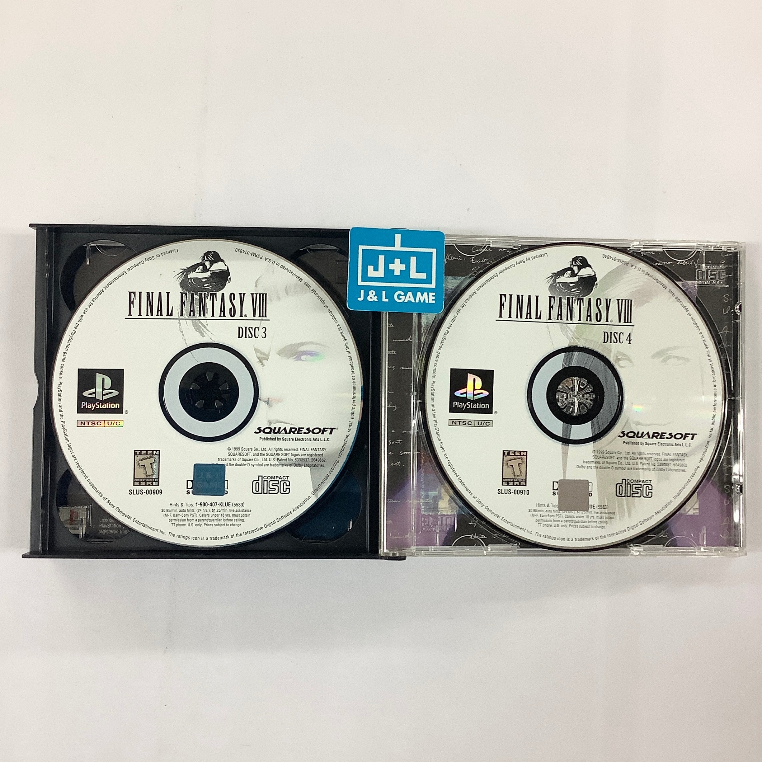 Final Fantasy VIII - (PS1) PlayStation 1 [Pre-Owned] Video Games Square EA   