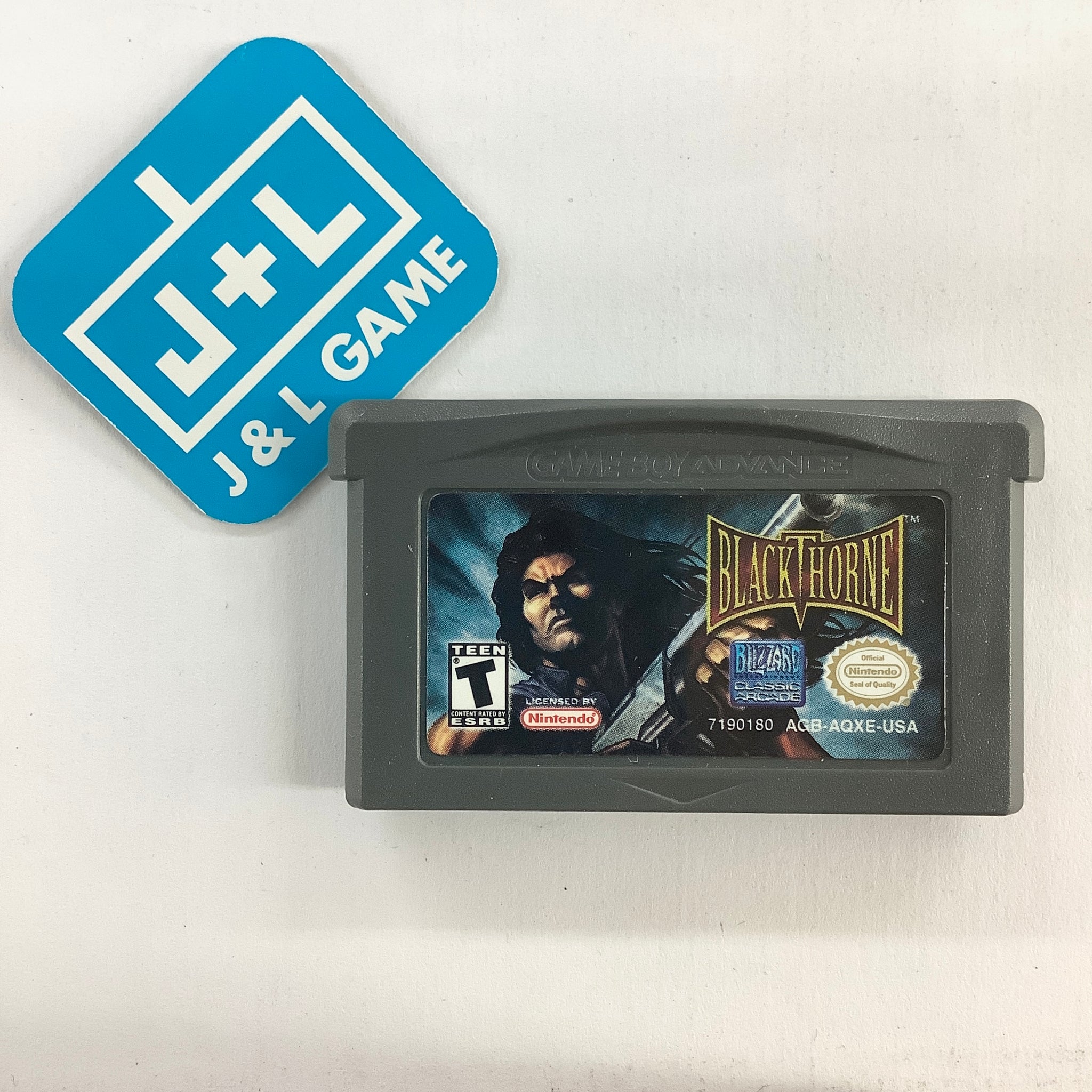 Blackthorne - (GBA) Game Boy Advance [Pre-Owned] Video Games Blizzard Classic Arcade   