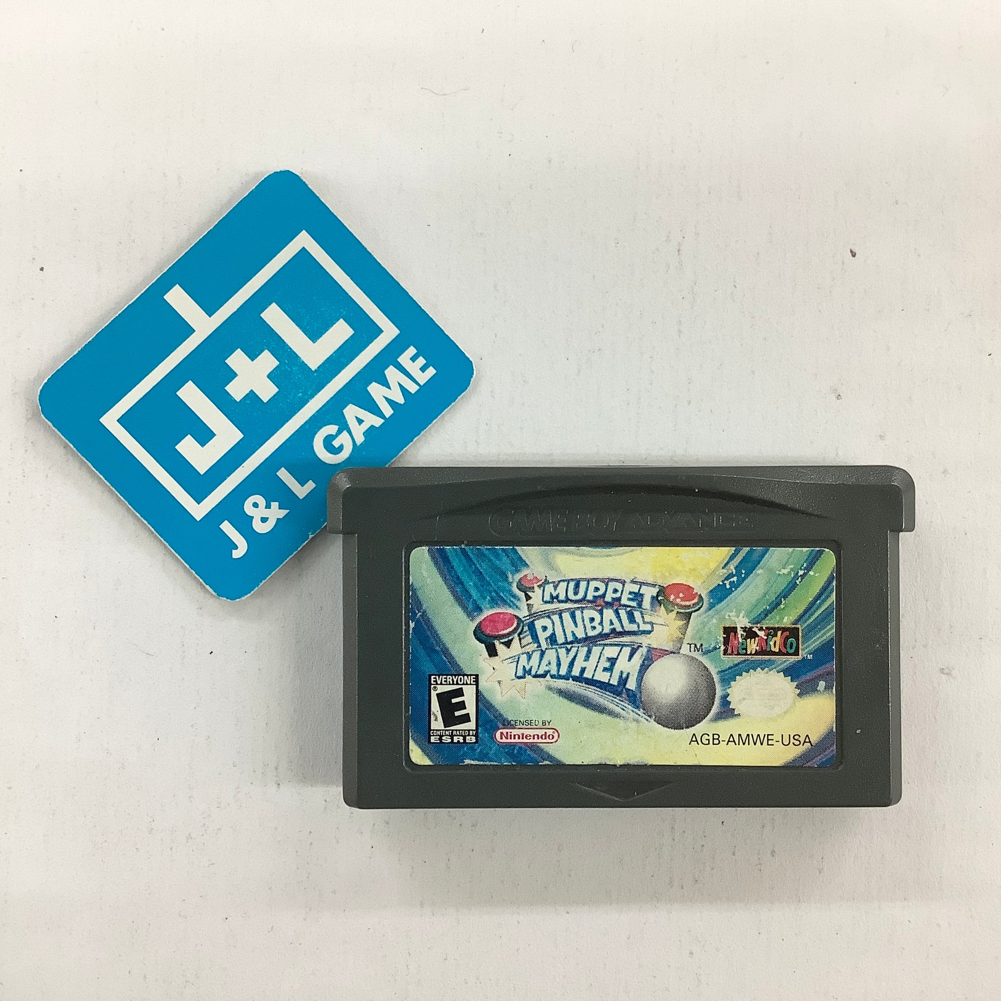 Muppet Pinball Mayhem - (GBA) Game Boy Advance [Pre-Owned] Video Games NewKidCo   