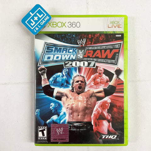 WWE SmackDown vs. Raw 2007 - Xbox 360 [Pre-Owned] Video Games THQ   