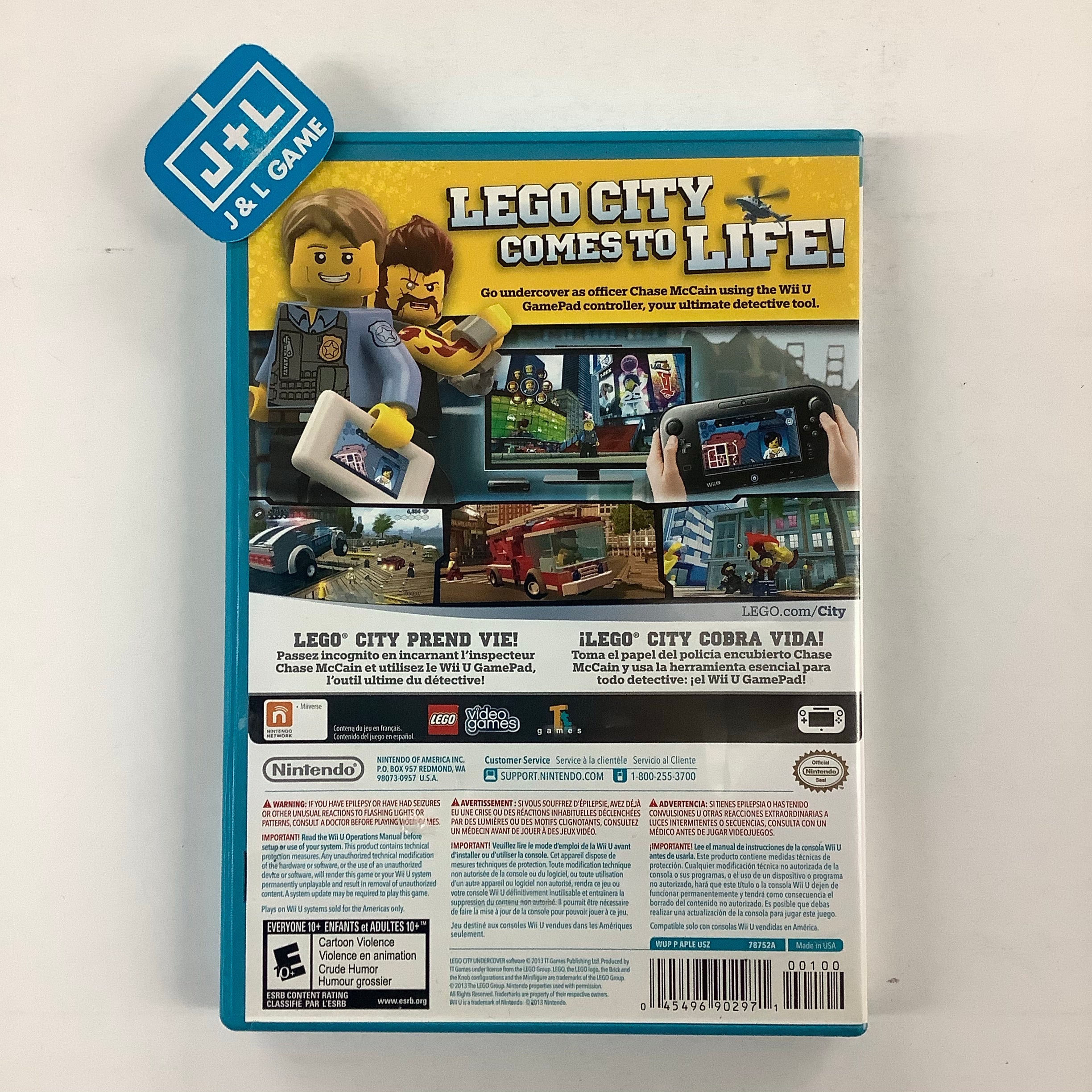 LEGO City Undercover - Nintendo Wii U [Pre-Owned] Video Games Nintendo   