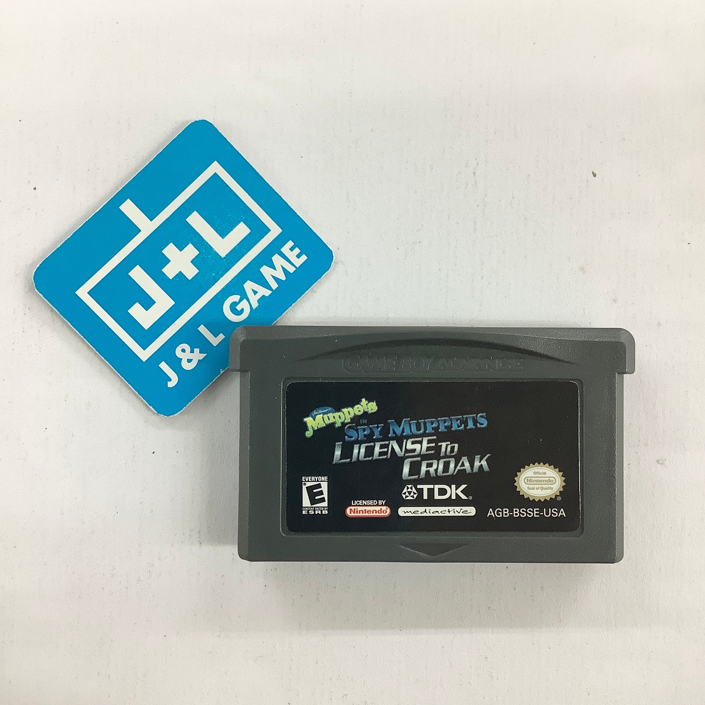 Jim Henson's Muppets in Spy Muppets: License to Croak - (GBA) Game Boy Advance [Pre-Owned] Video Games TDK Mediactive   