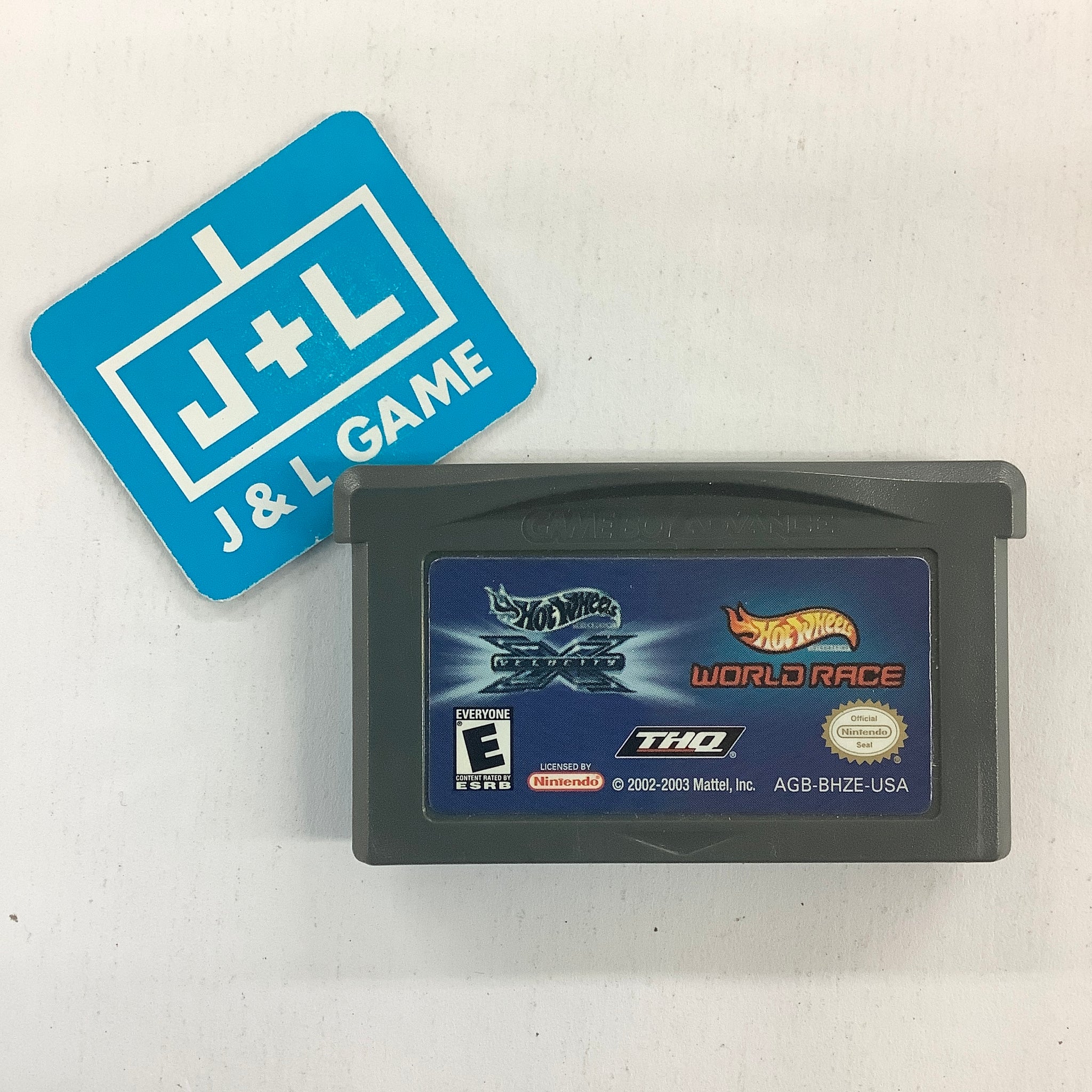 2 Games In 1 Double Pack - Hot Wheels: World Race / Velocity X - (GBA) Game Boy Advance [Pre-Owned] Video Games THQ   