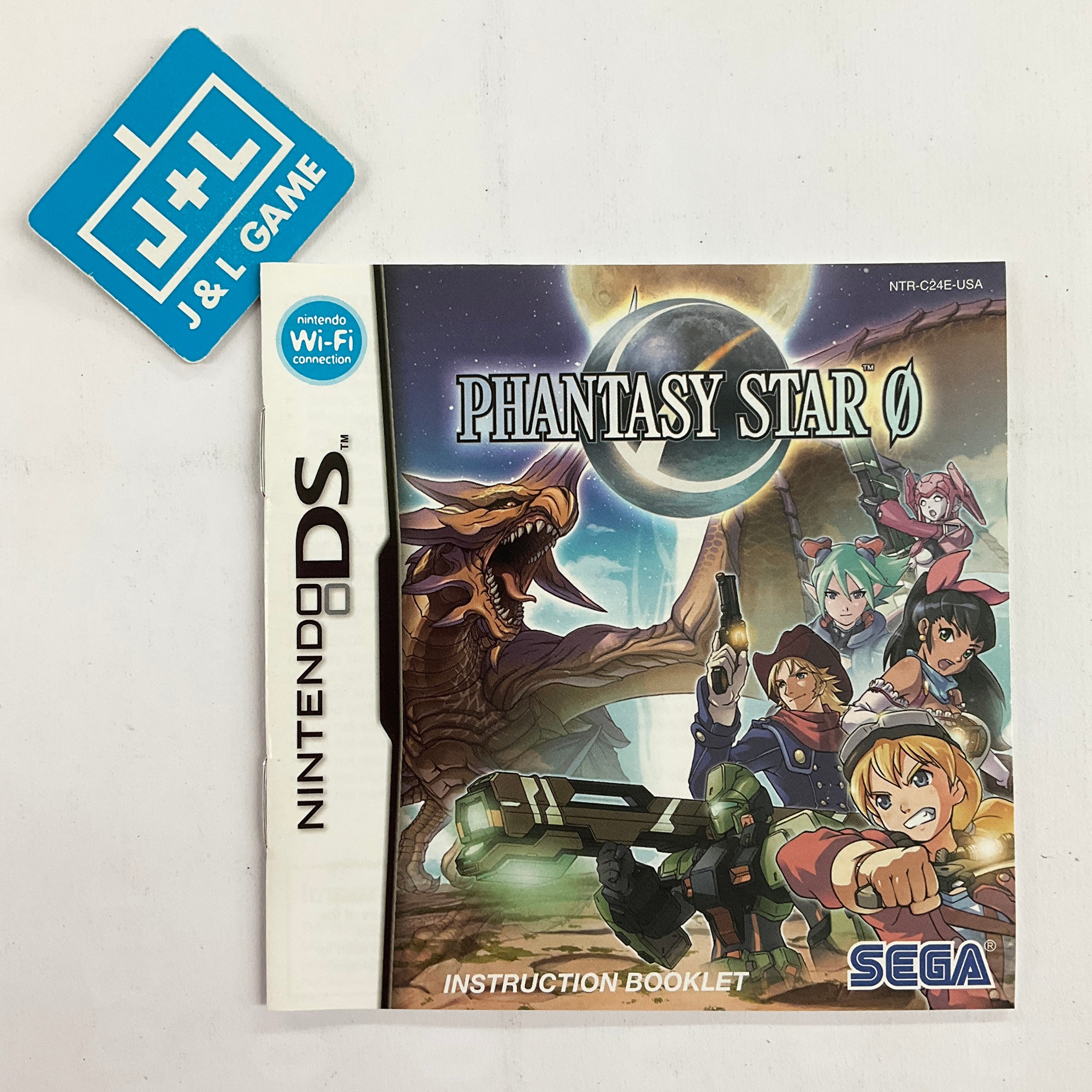 Phantasy Star 0 - (NDS) Nintendo DS [Pre-Owned] Video Games SEGA   