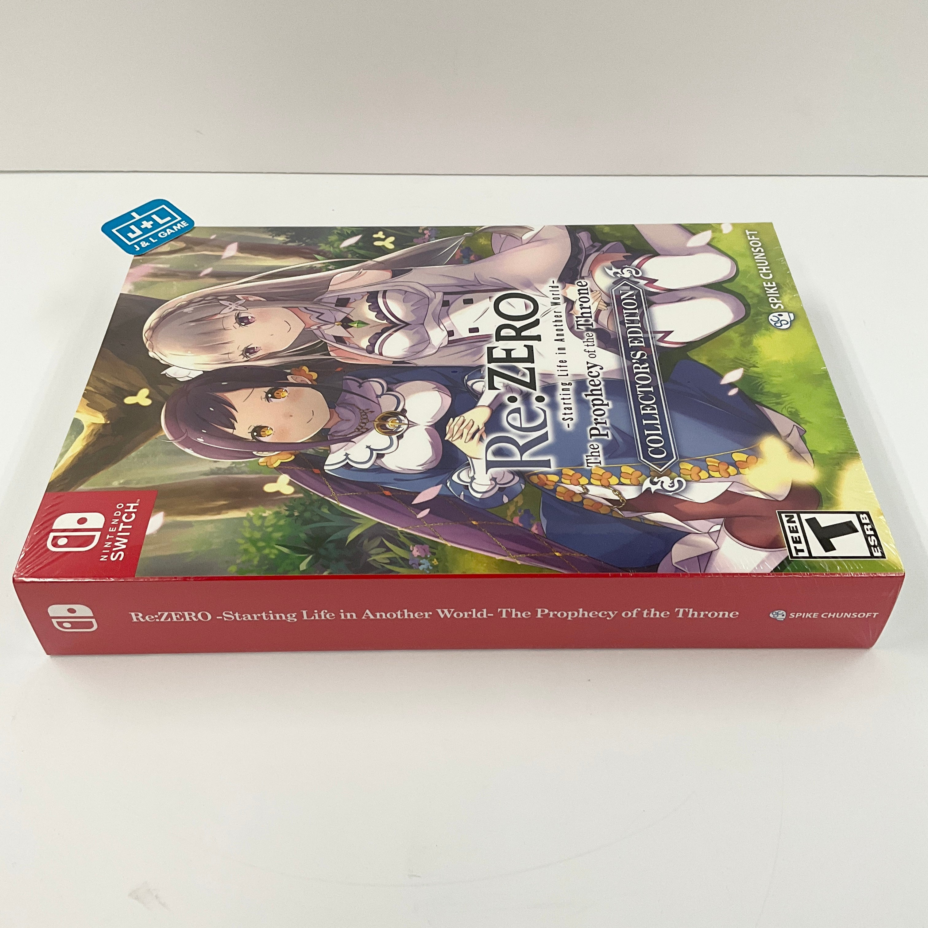 Re:ZERO - The Prophecy of the Throne Collector's Edition - (NSW) Nintendo Switch Video Games Spike Chunsoft   