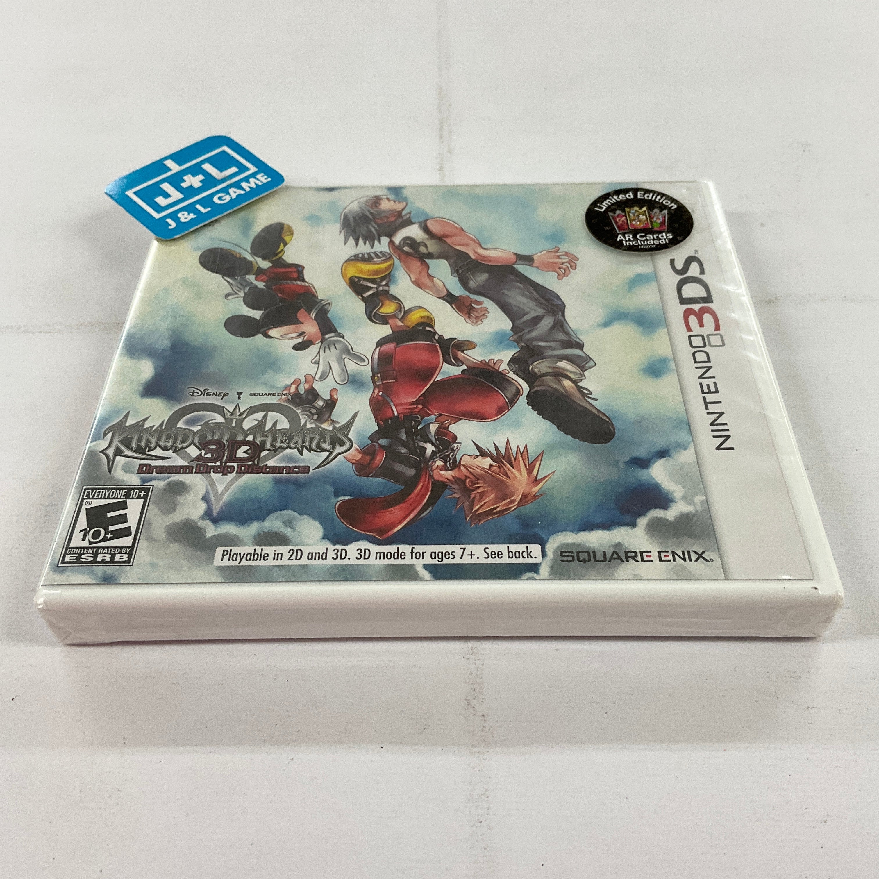 Kingdom Hearts 3D: Dream Drop Distance (Limited Edition with AR Cards) - Nintendo 3DS Video Games Square Enix   