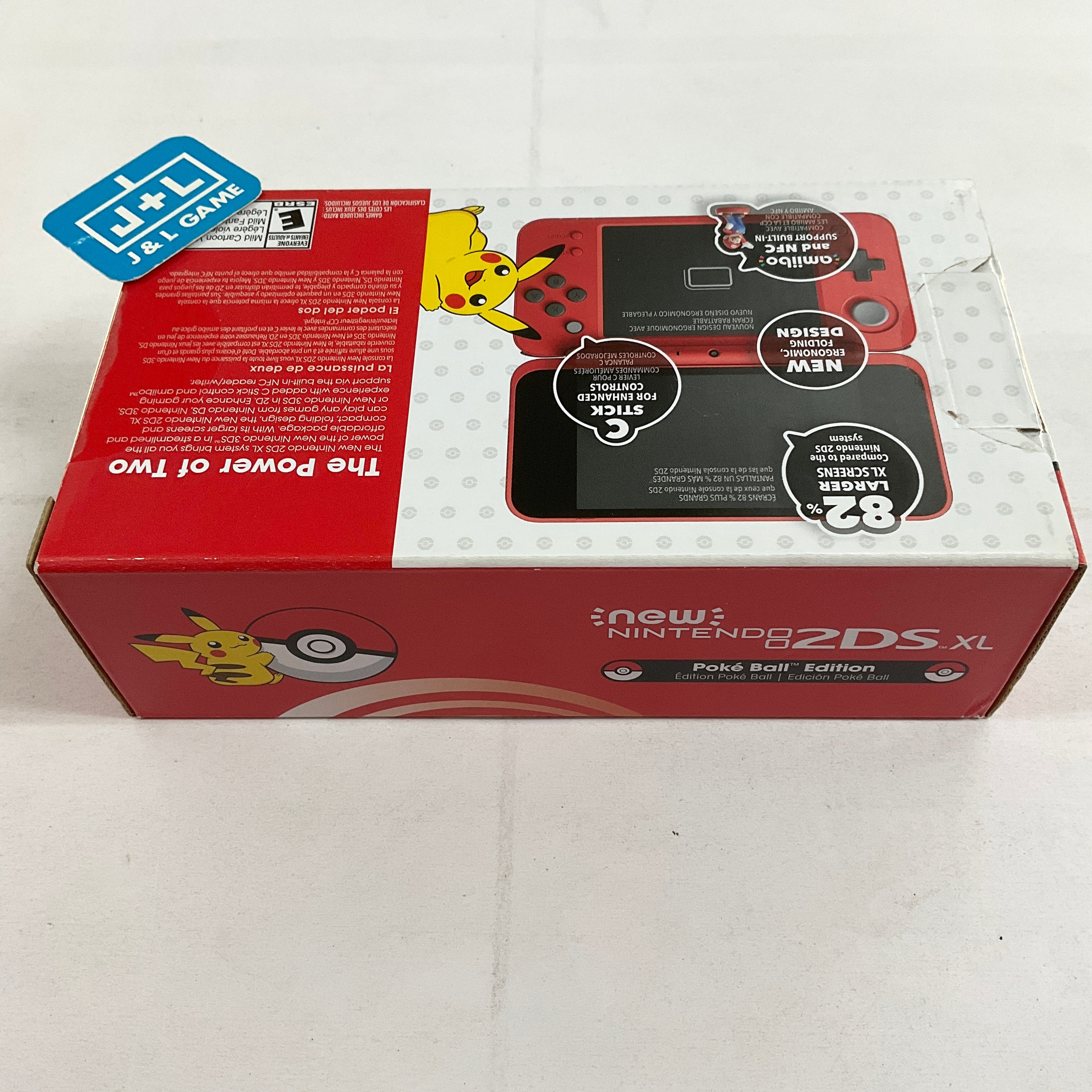 New Nintendo 2DS XL Console (Poke Ball Edition) - Nintendo 3DS Consoles Nintendo   