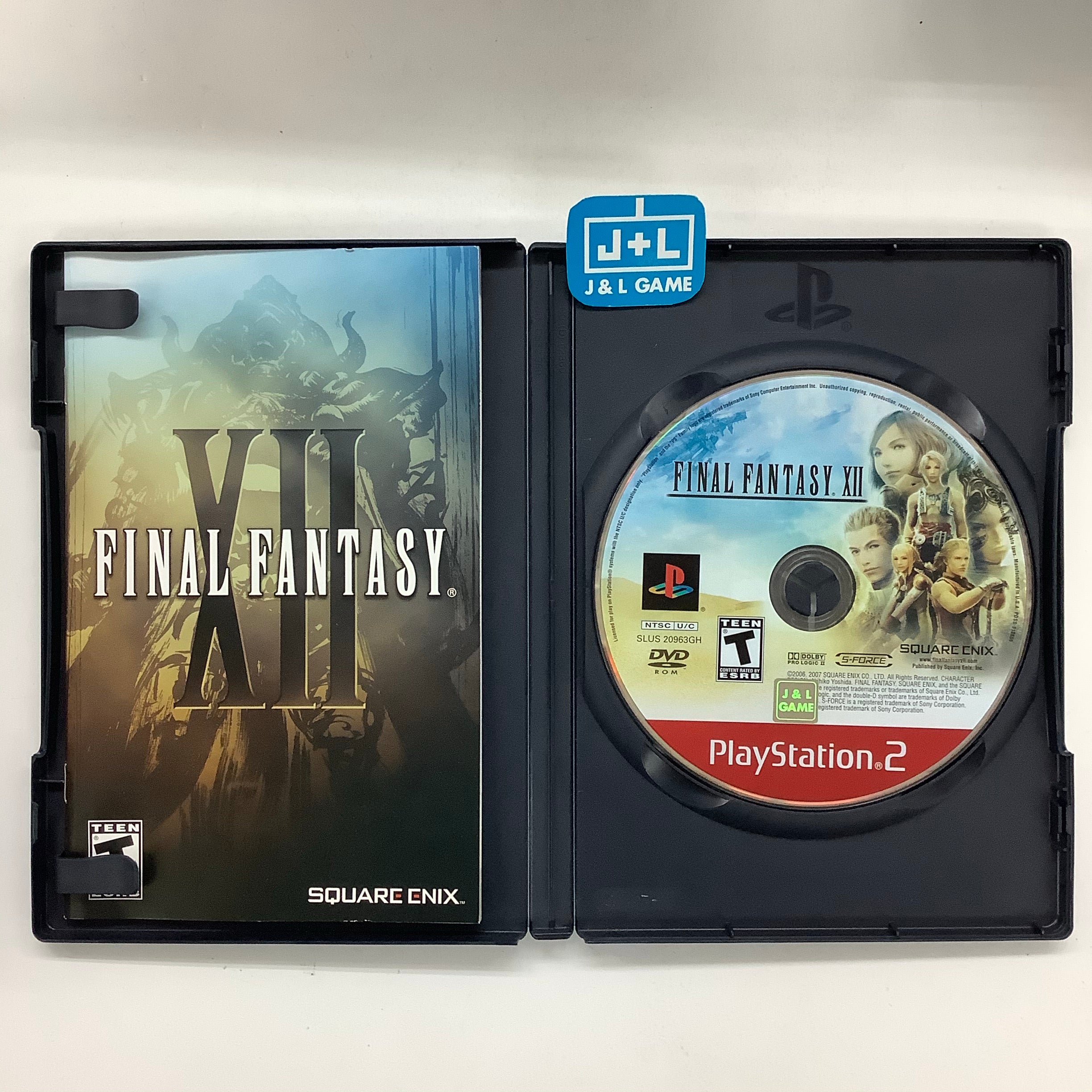 Final Fantasy XII (Greatest Hits) - (PS2) PlayStation 2 [Pre-Owned] Video Games Square Enix   