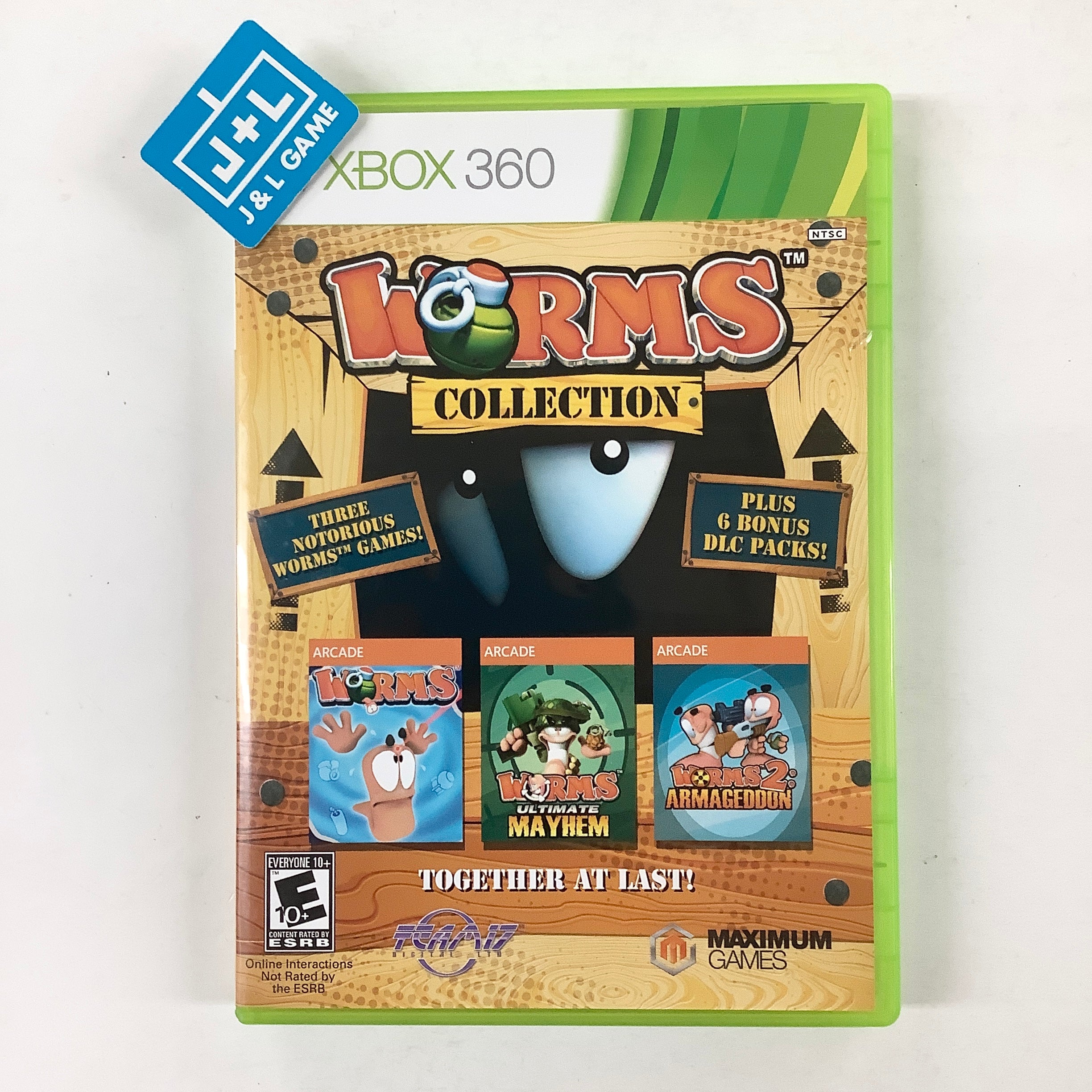 Worms Collection - Xbox 360 [Pre-Owned] Video Games Maximum Games   