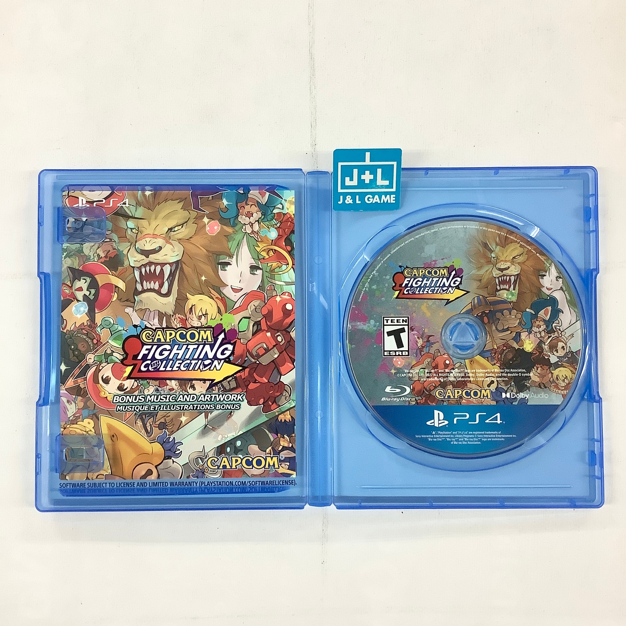 Capcom Fighting Collection - (PS4) PlayStation 4 [UNBOXING] Video Games Capcom   