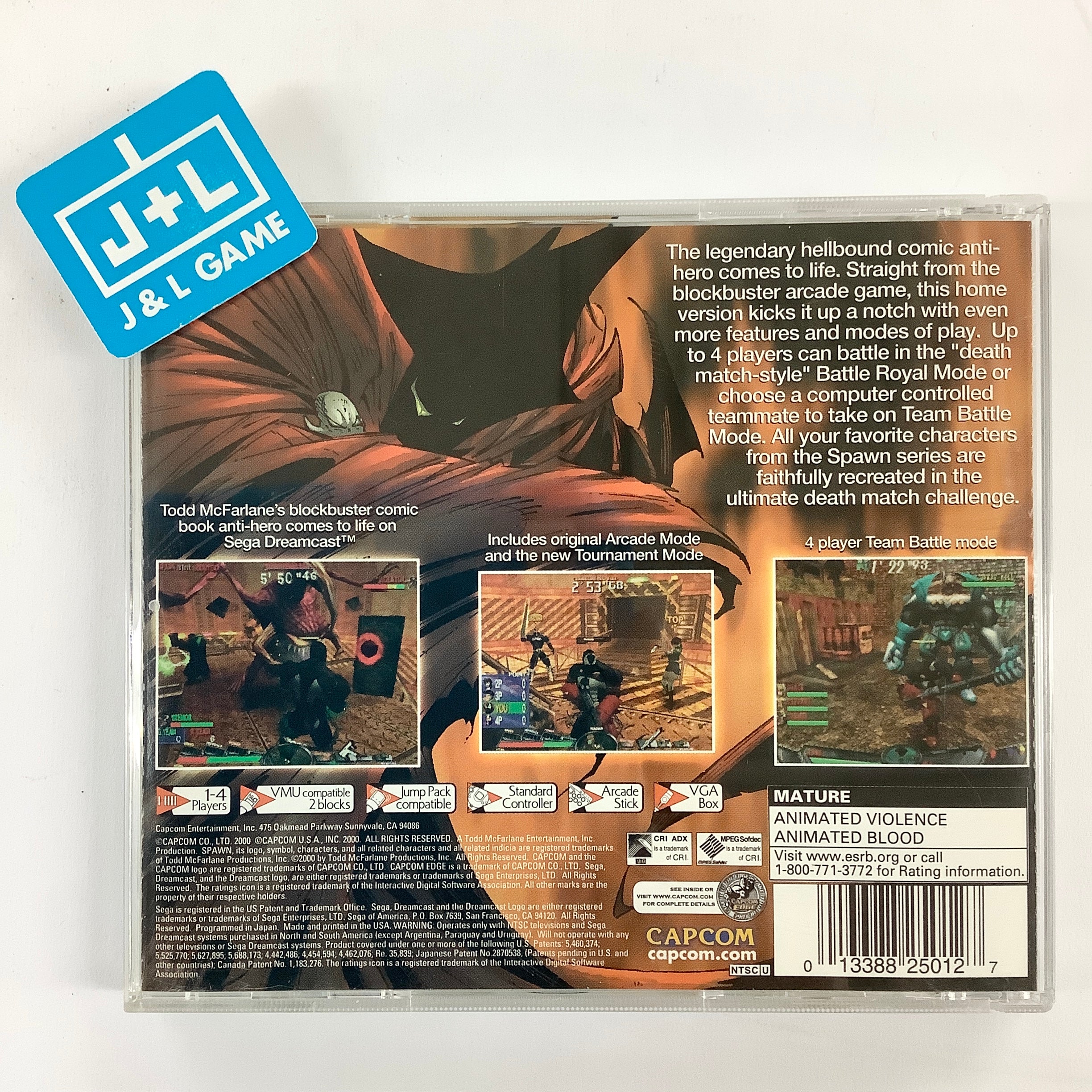 Spawn: In the Demon's Hand Preise PAL Sega Dreamcast | Preise für Nur Spiel, OVP und Neu vergleichen Spawn: In the Demon's Hand Preise PAL Sega Dreamcast | Preise für Nur Spiel, OVP und Neu vergleichen