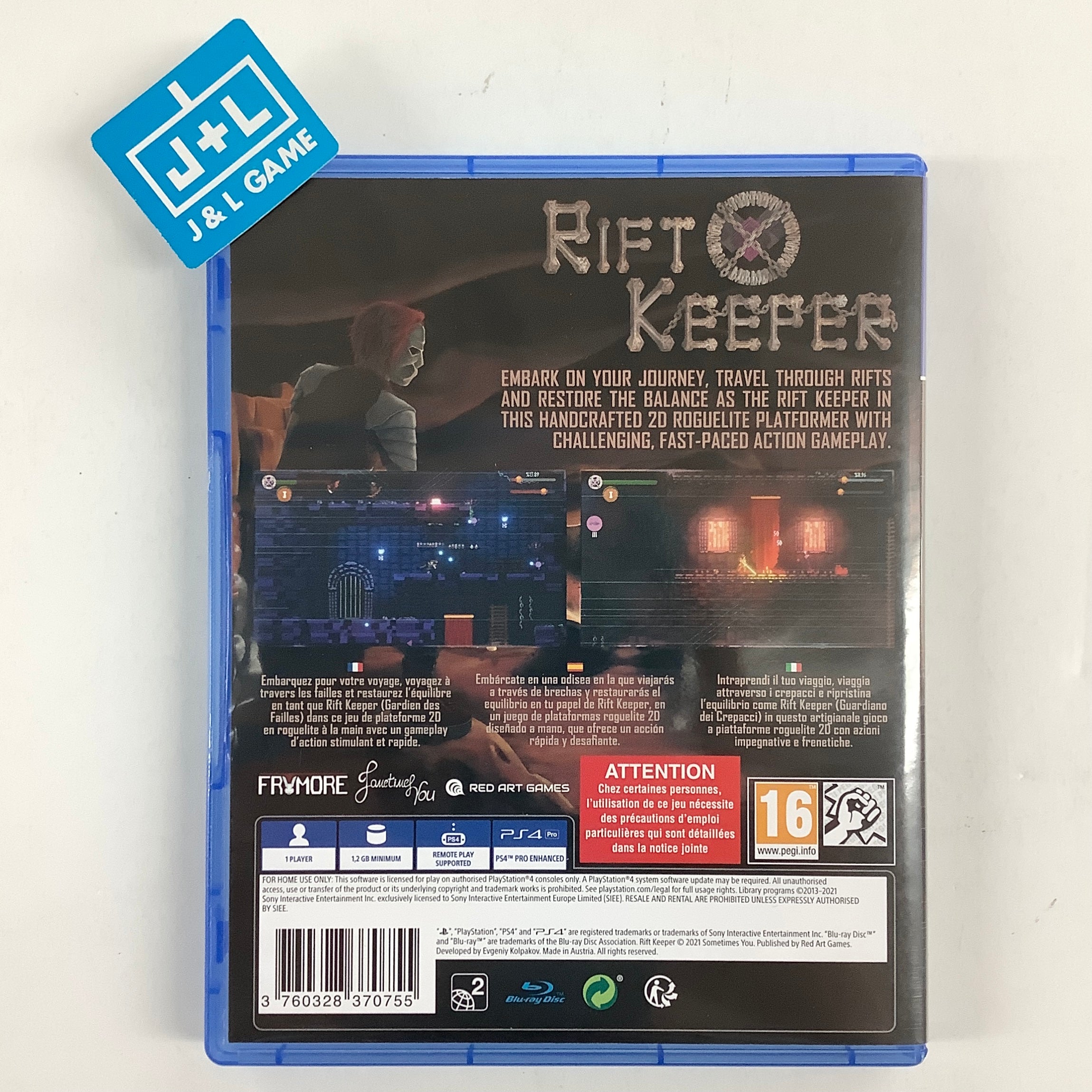Rift Keeper -  (PS4) PlayStation 4 [Pre-Owned] (European Import) Video Games Video Game   