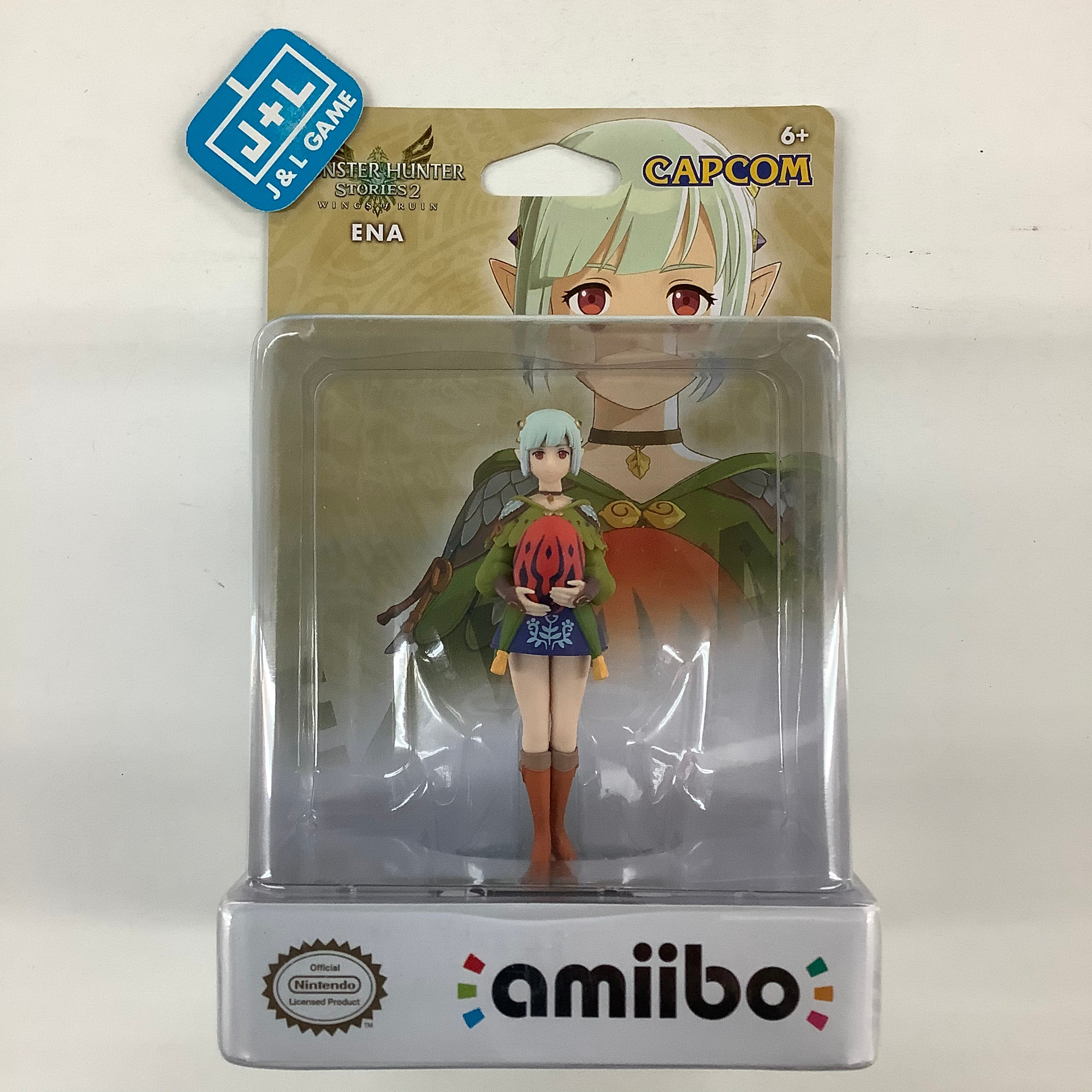 Ena (Monster Hunter Stores 2: Wings of Ruin) - Nintendo Switch Amiibo Amiibo Nintendo   