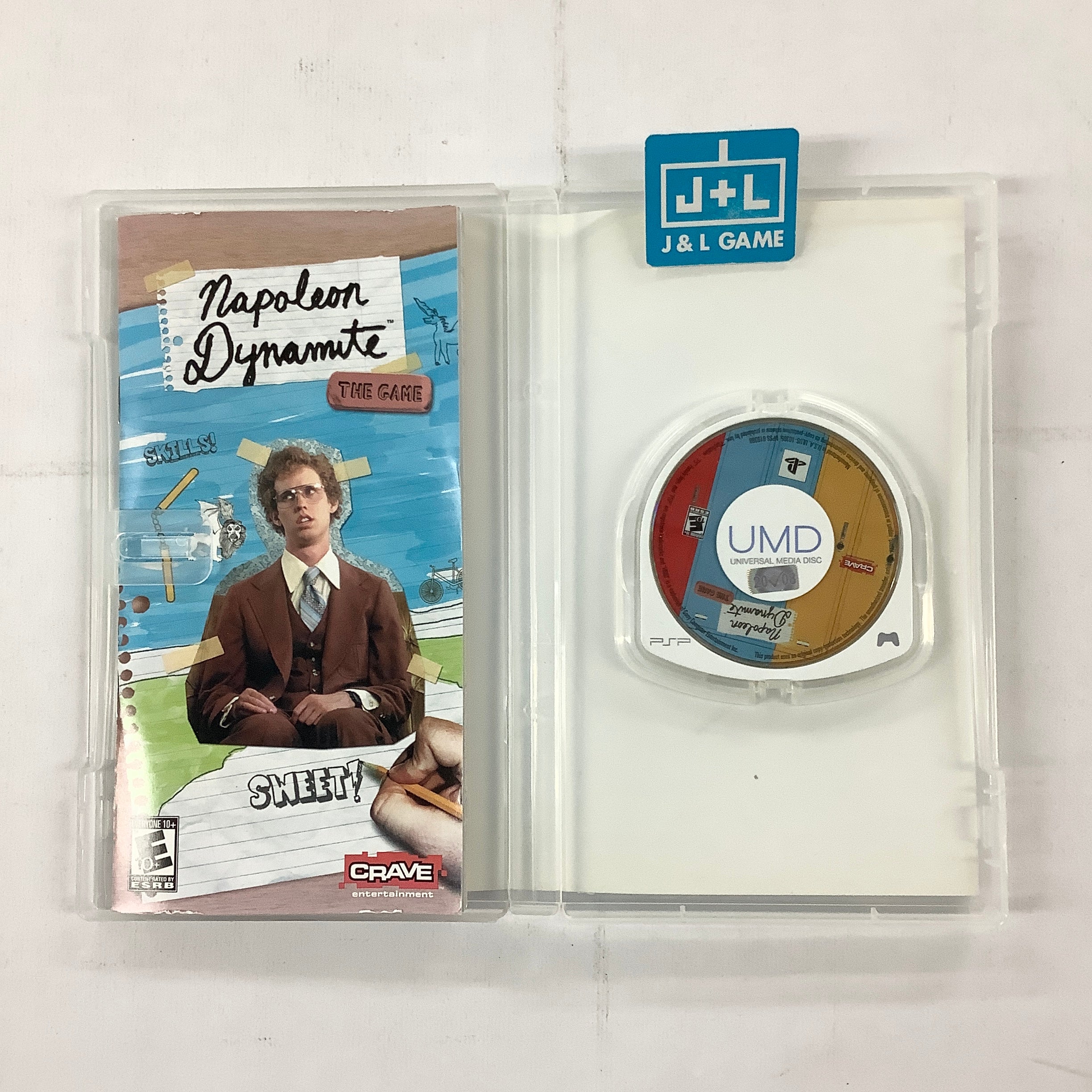 Napoleon Dynamite: The Game - Sony PSP [Pre-Owned] Video Games Crave   