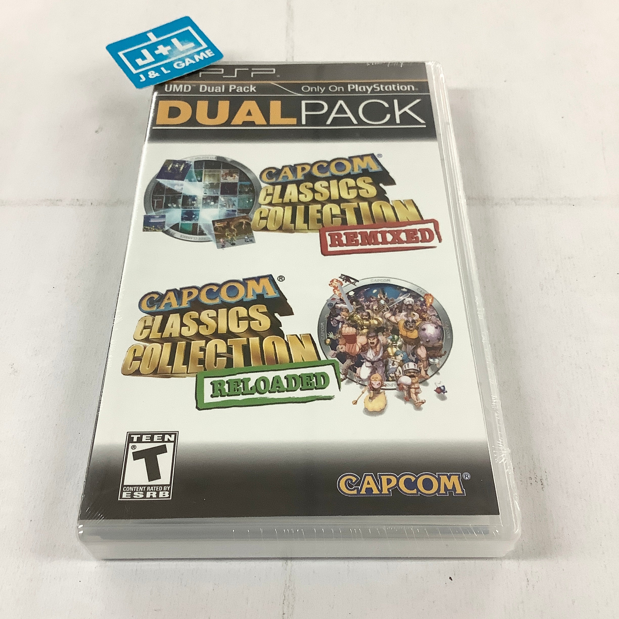 Capcom Classics Dual Pack: Remixed and Reloaded - Sony PSP Video Games Capcom   