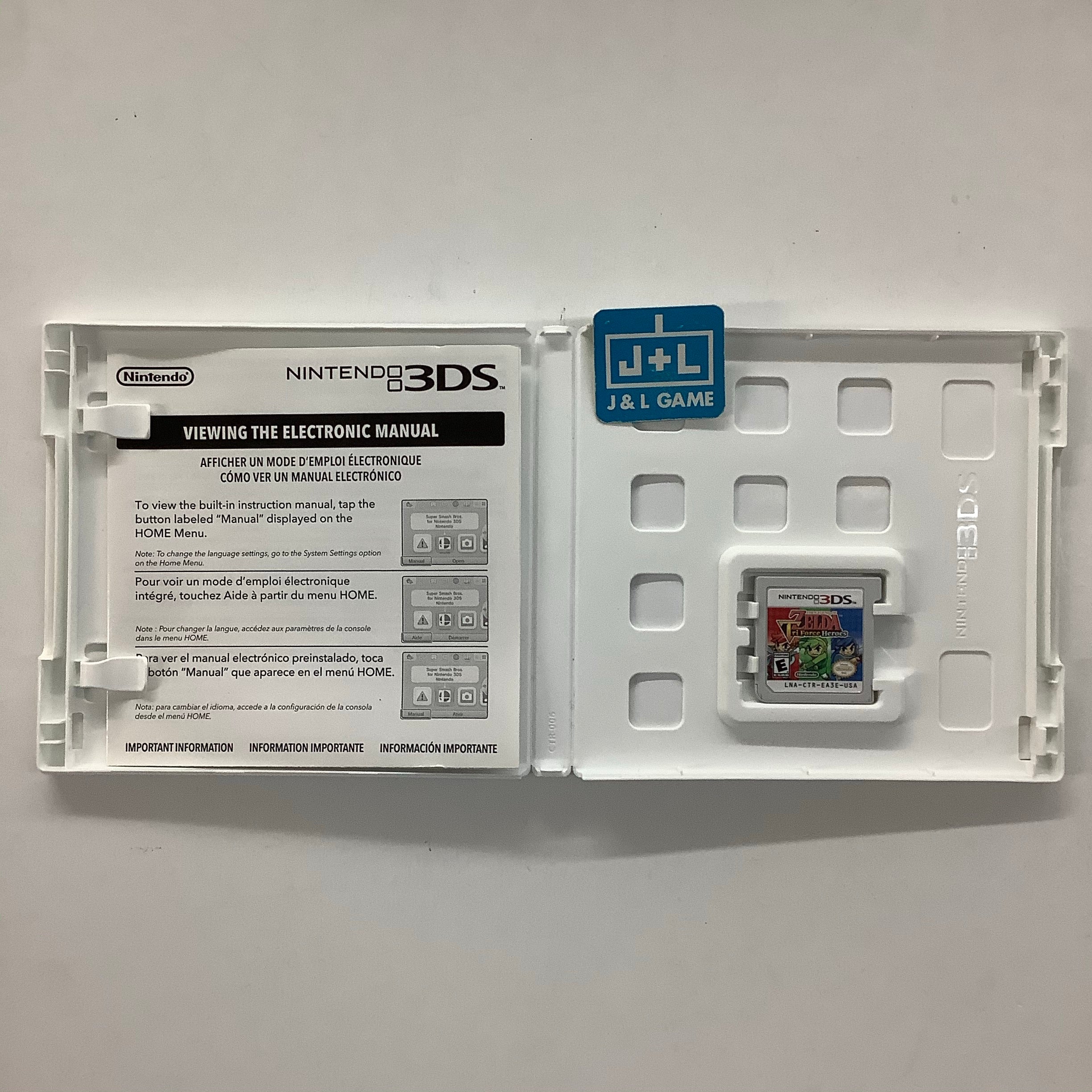 The Legend of Zelda: Tri Force Heroes - Nintendo 3DS [Pre-Owned] Video Games Nintendo   