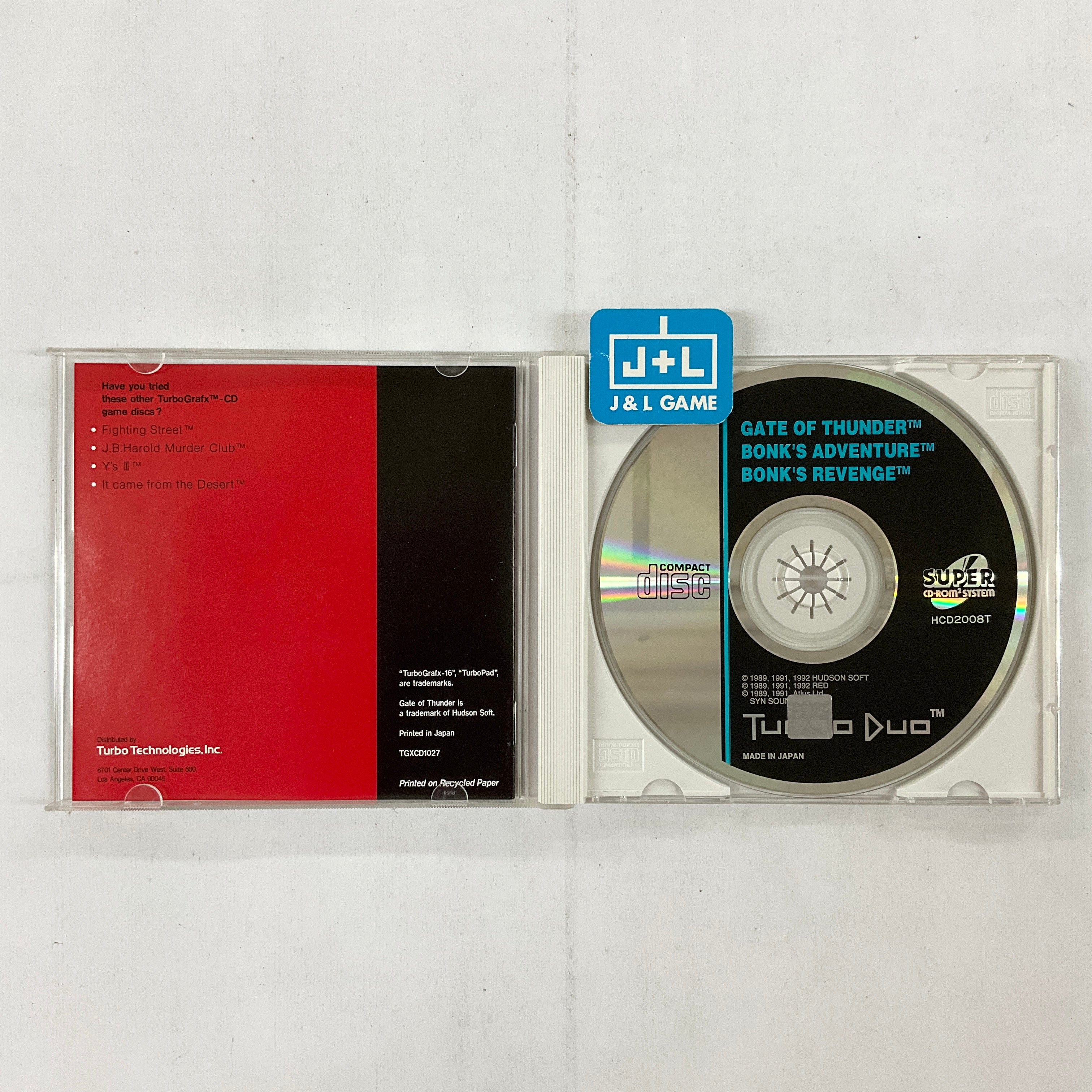 4 in 1 Super CD: Gate of Thunder + Bonk's Adventure + Bonk's Revenge (PC Engine 4 in 1 Super CD: Gate of Thunder + Bonk's Adventure + Bonk's Revenge (PC Engine