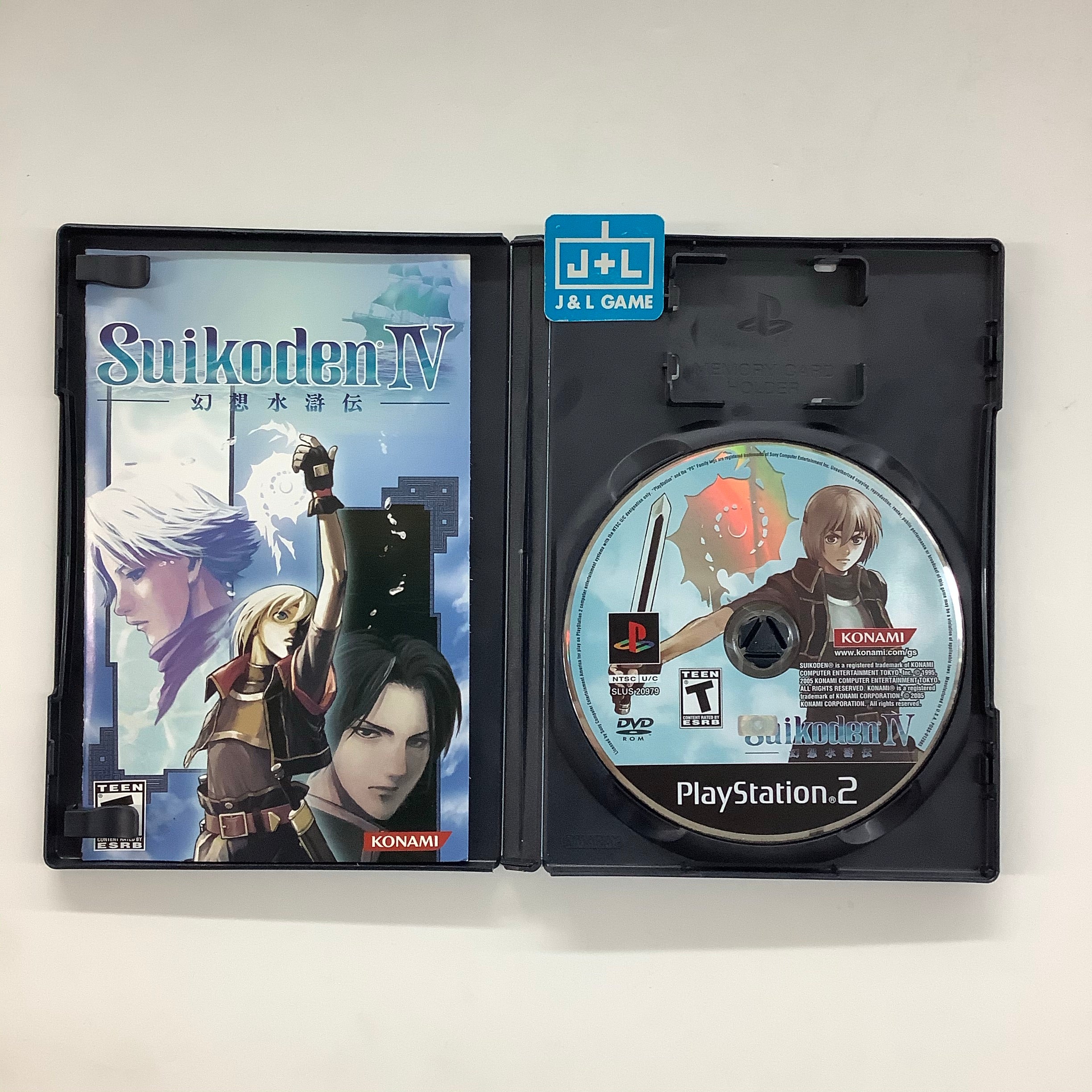 Suikoden IV - (PS2) PlayStation 2 [Pre-Owned] Video Games Konami   