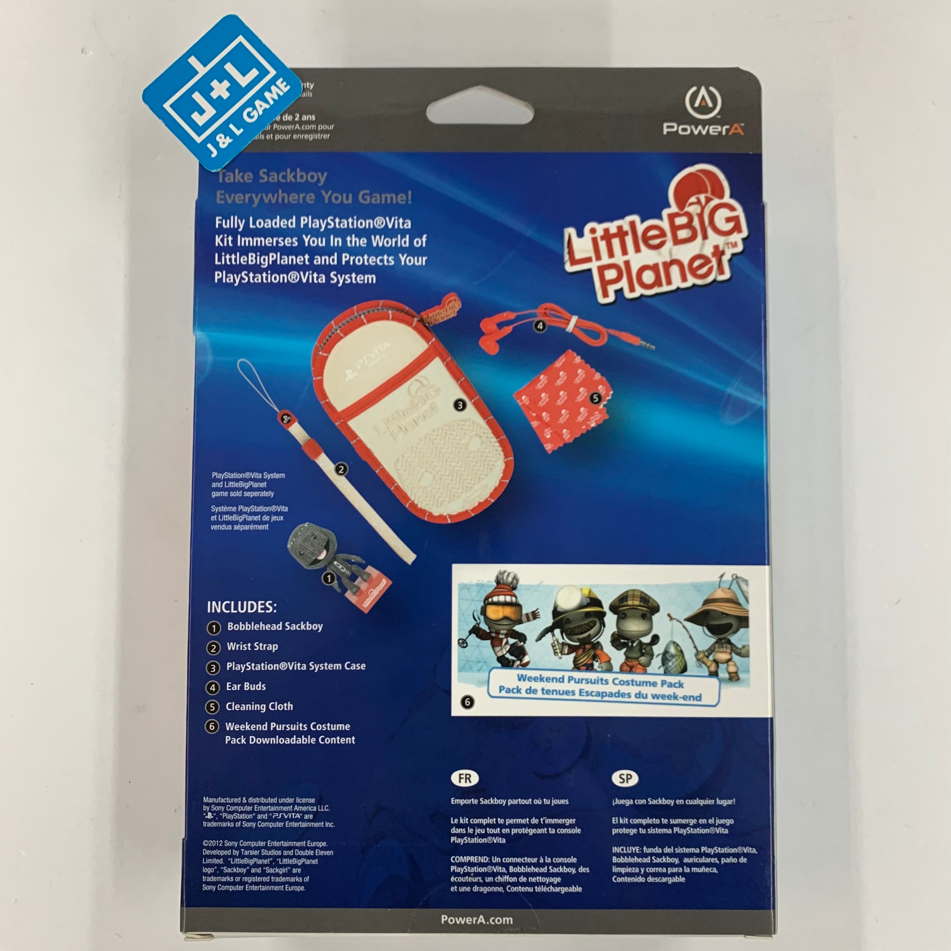 PowerA LittleBigPlanet Kit - (PSV) PlayStation Vita Accessories PowerA   
