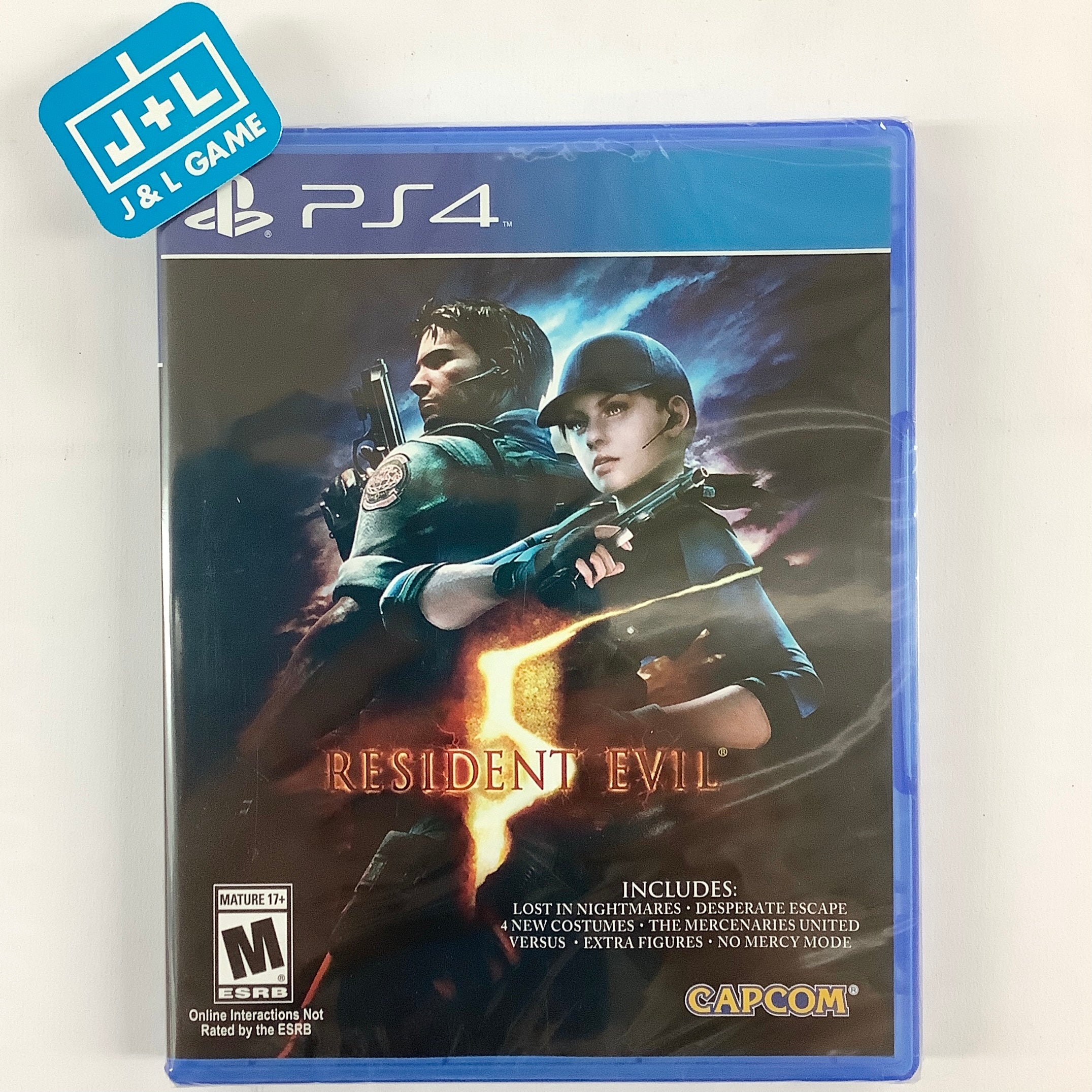 Resident Evil 5 - (PS4) PlayStation 4 Video Games Capcom   