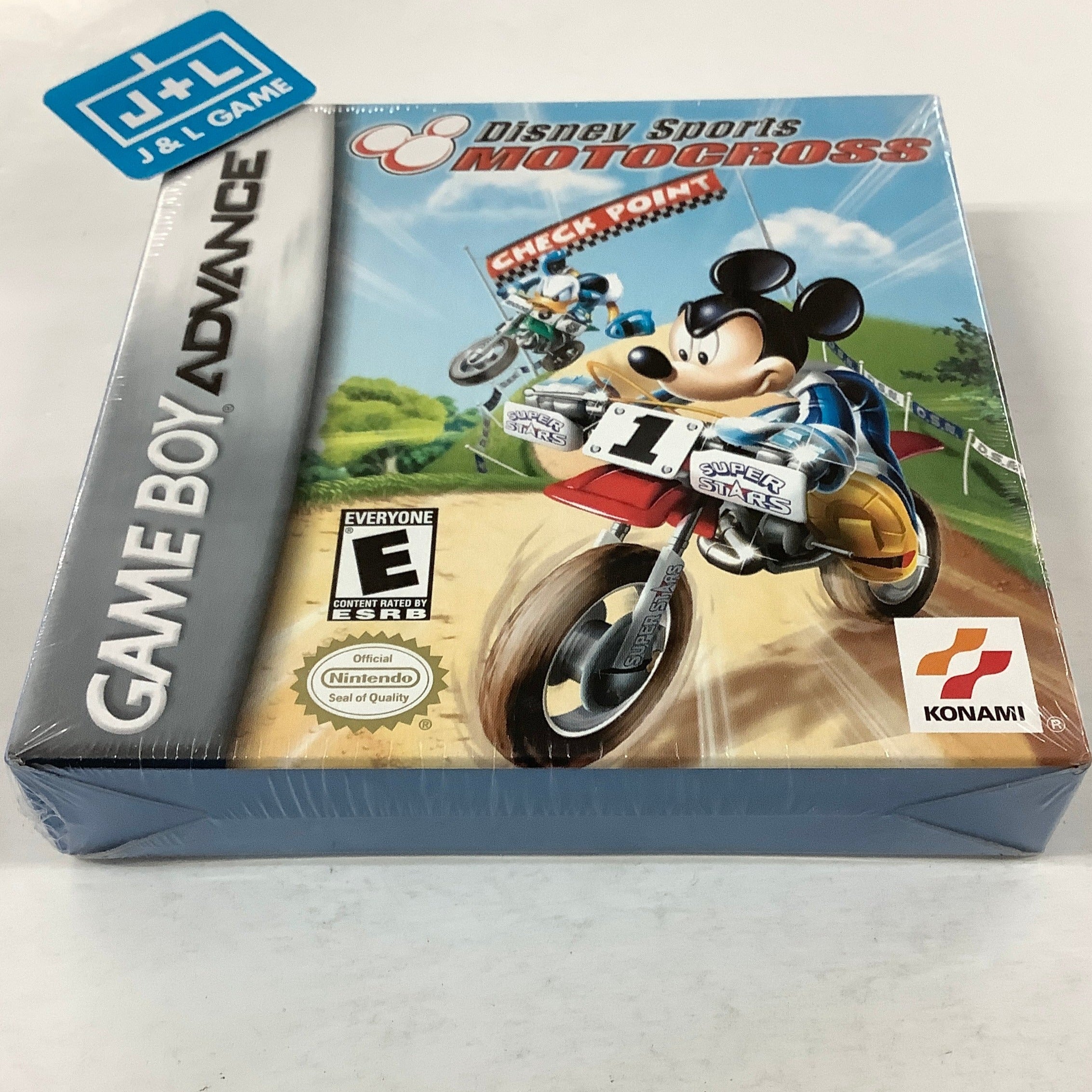 Disney Sports: Motocross - (GBA) Game Boy Advance Video Games Konami   