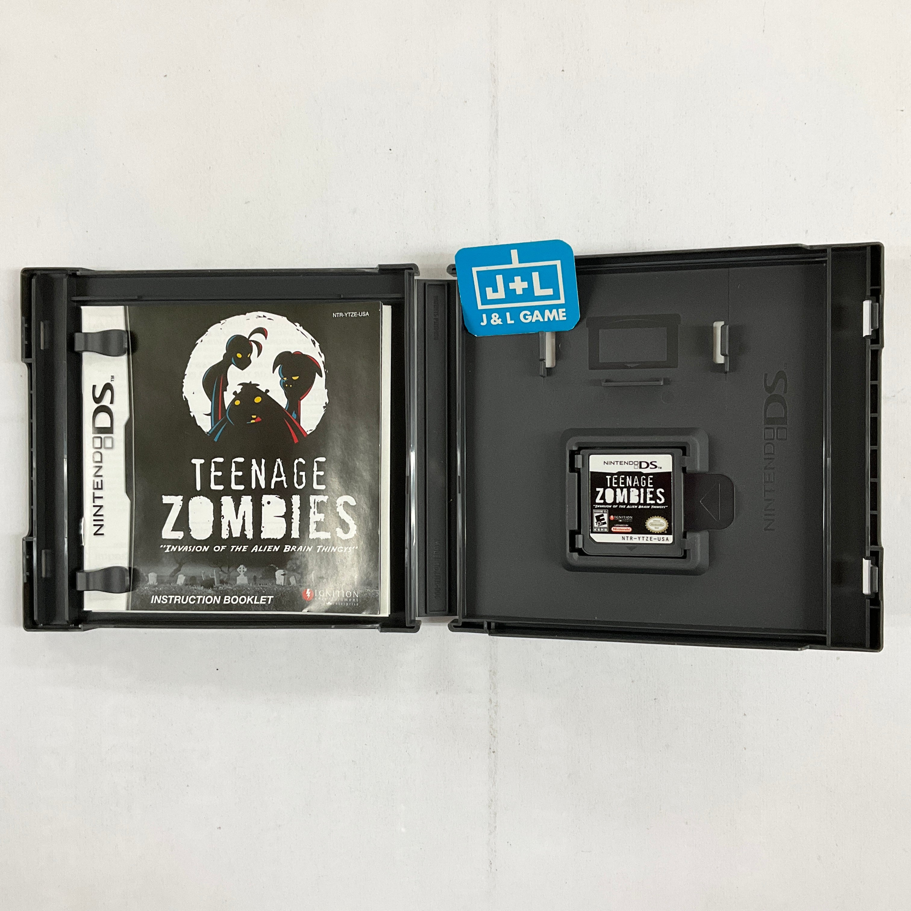 Teenage Zombies: Invasion of the Alien Brain Thingys - (NDS) Nintendo DS [Pre-Owned] Video Games Solutions 2 Go   