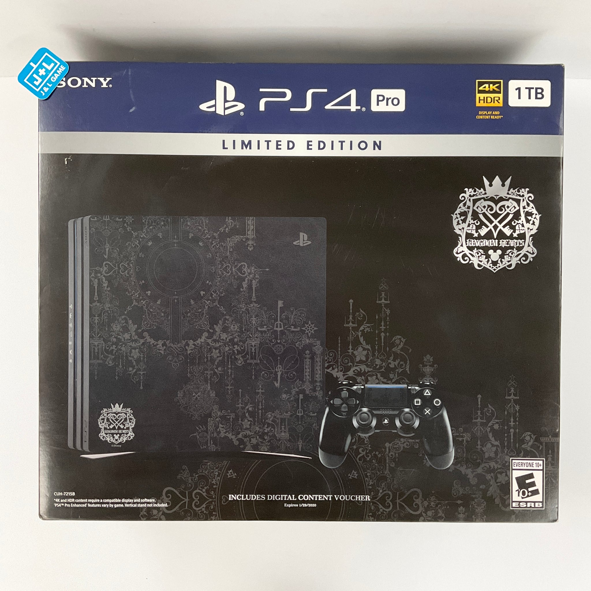 PlayStation 4 Pro 1TB Kingdom Hearts III Limited Edition Bundle