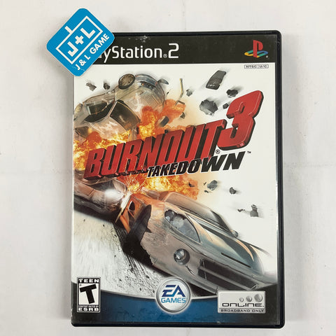 Burnout 3: Takedown - (PS2) PlayStation 2 [Pre-Owned] Video Games EA Games   