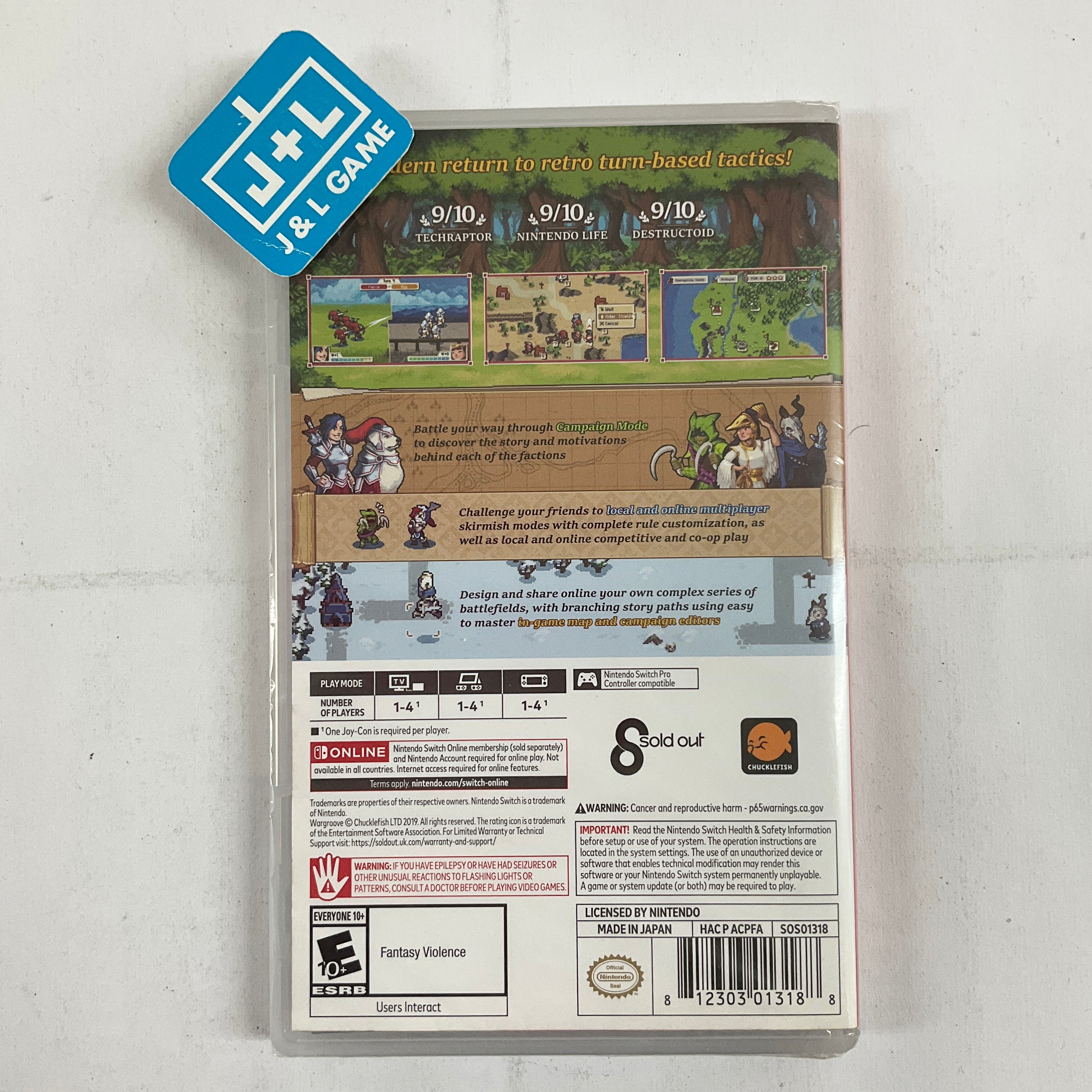 Wargroove (Deluxe Edition) - (NSW) Nintendo Switch Video Games Sold Out   