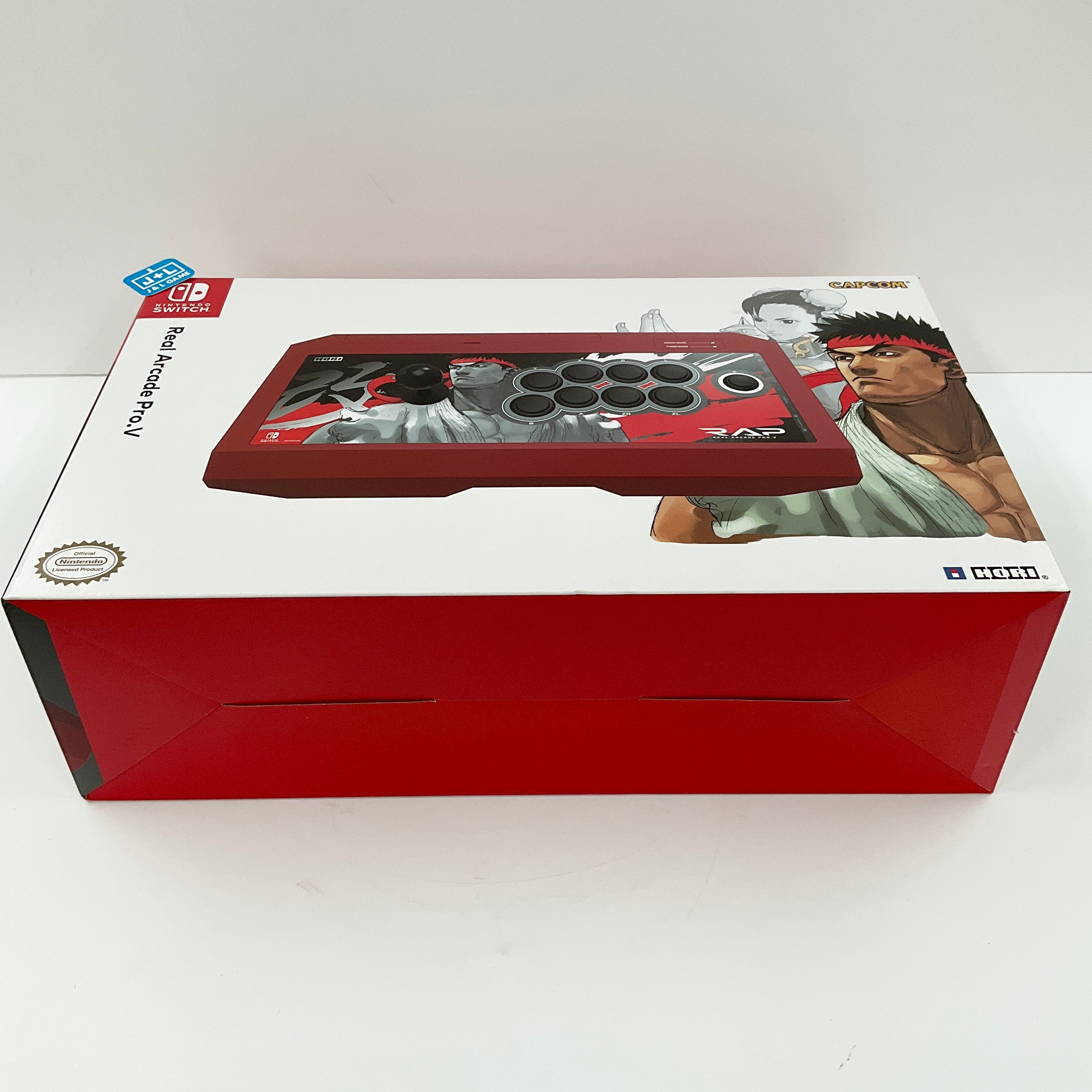 HORI Nintendo Switch Real Arcade Pro V (Street Fighter Ryu Edition) - (NSW) Nintendo Switch Accessories HORI   
