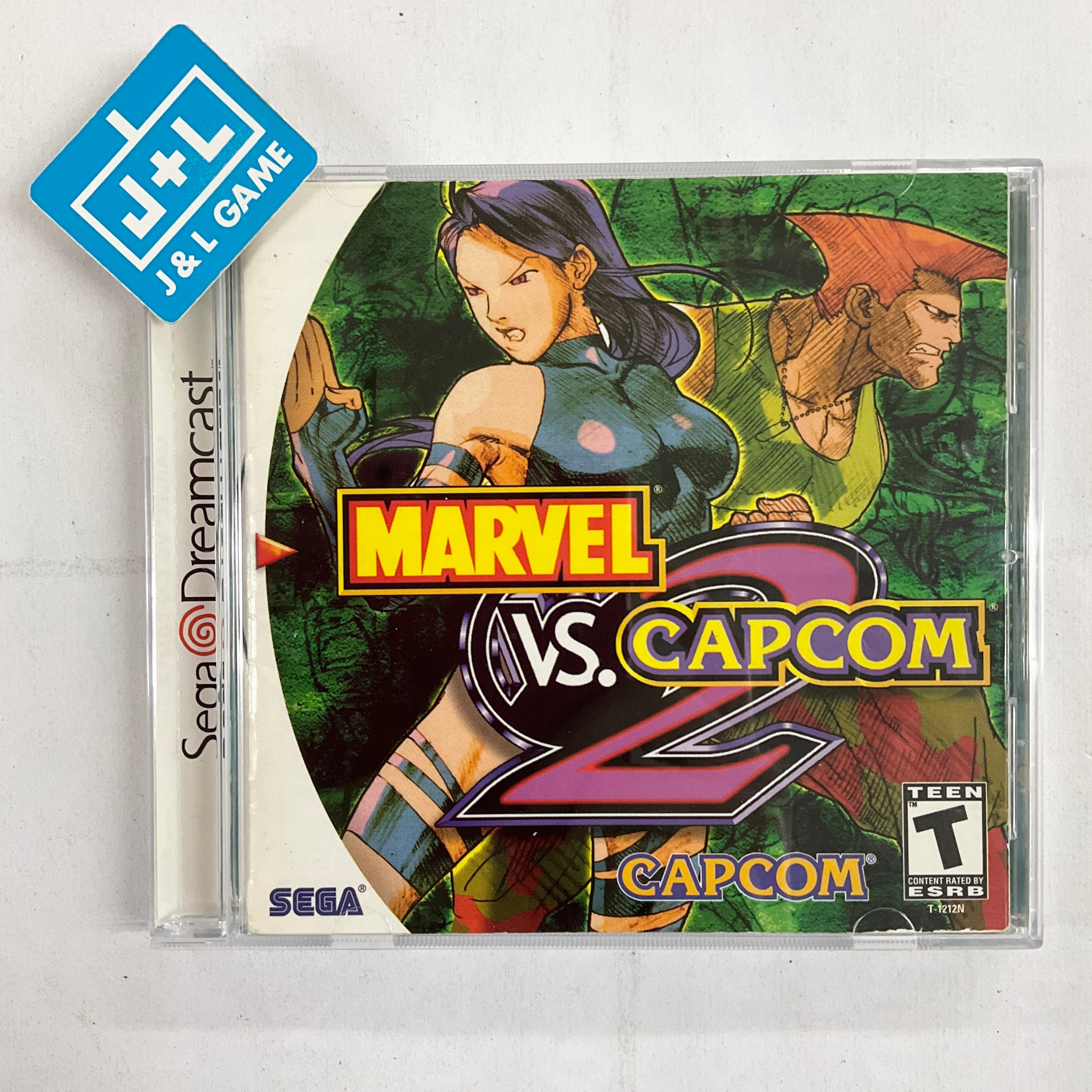 Marvel vs Capcom 2 - (DC) SEGA Dreamcast  [Pre-Owned] Video Games Capcom   