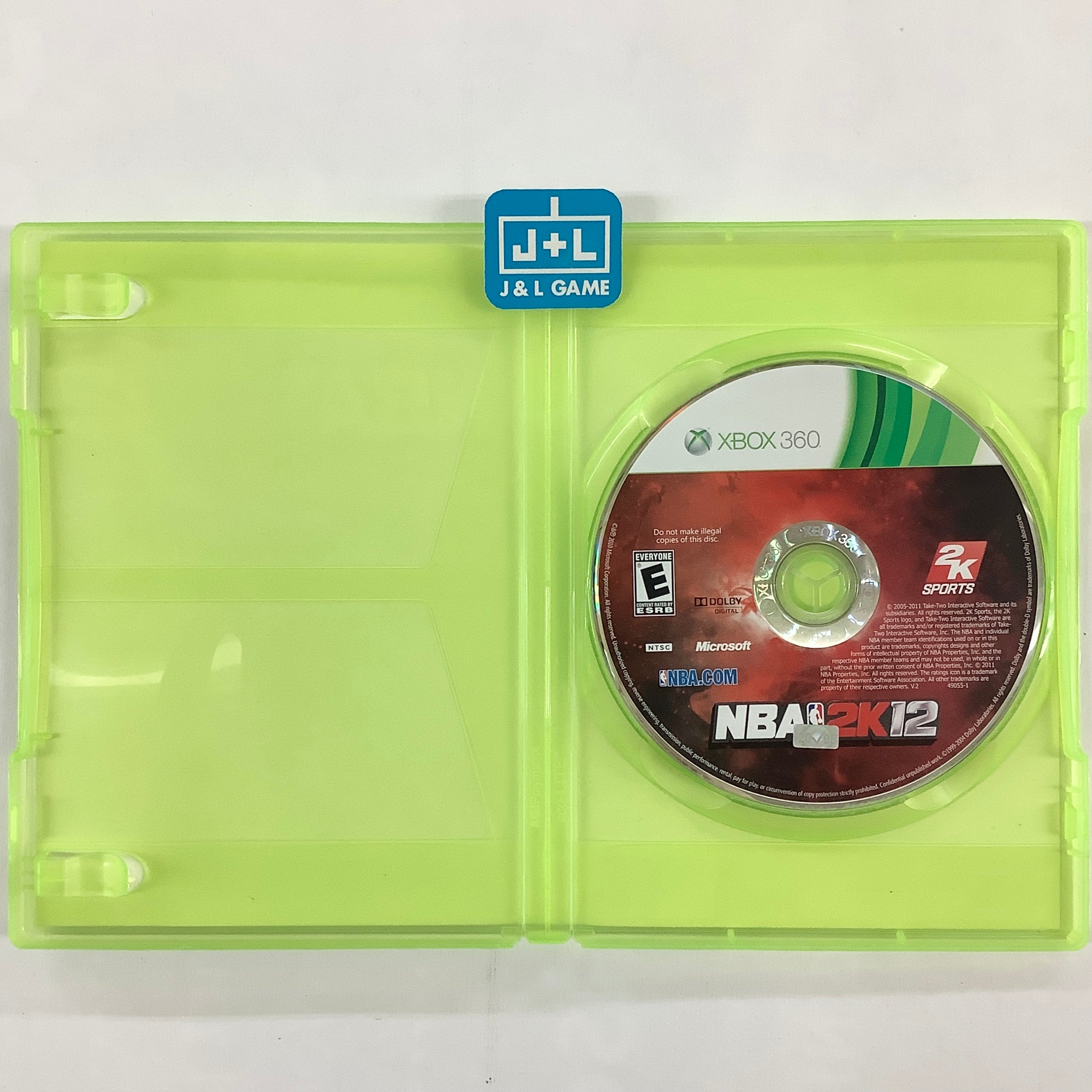 NBA 2K12 - Xbox 360 [Pre-Owned] Video Games 2K   