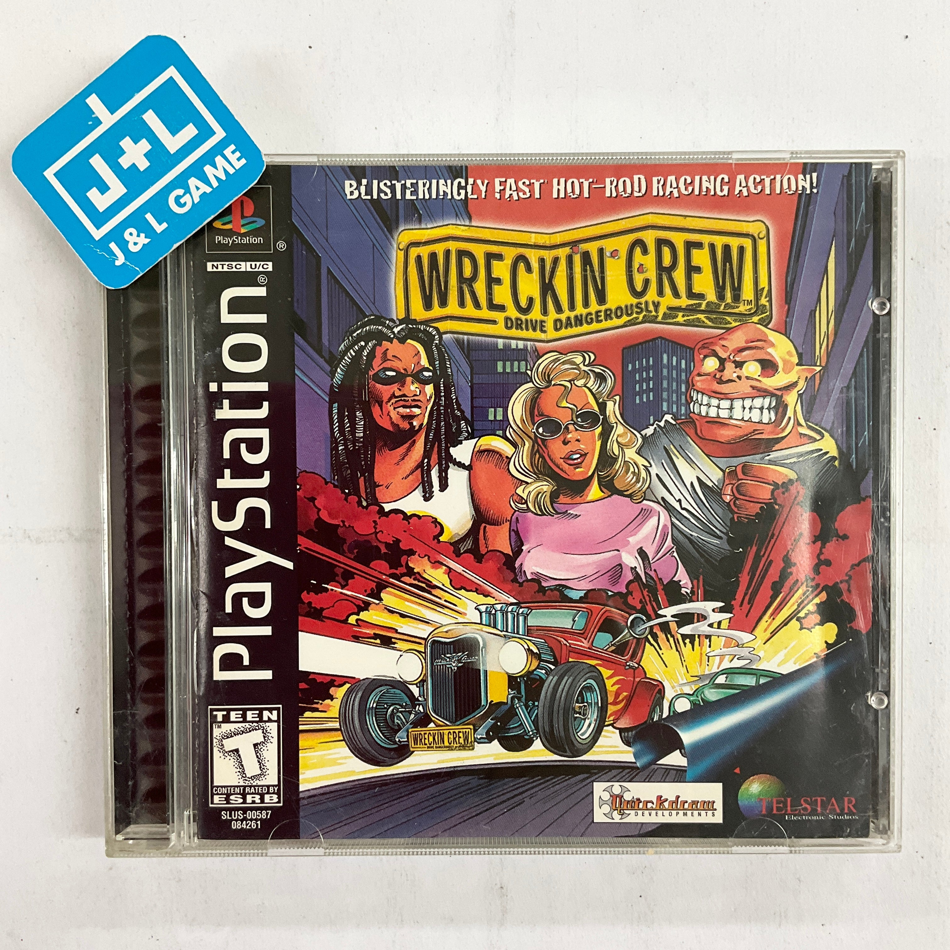 Wreckin Crew - (PS1) PlayStation 1 [Pre-Owned] Video Games Telstar   