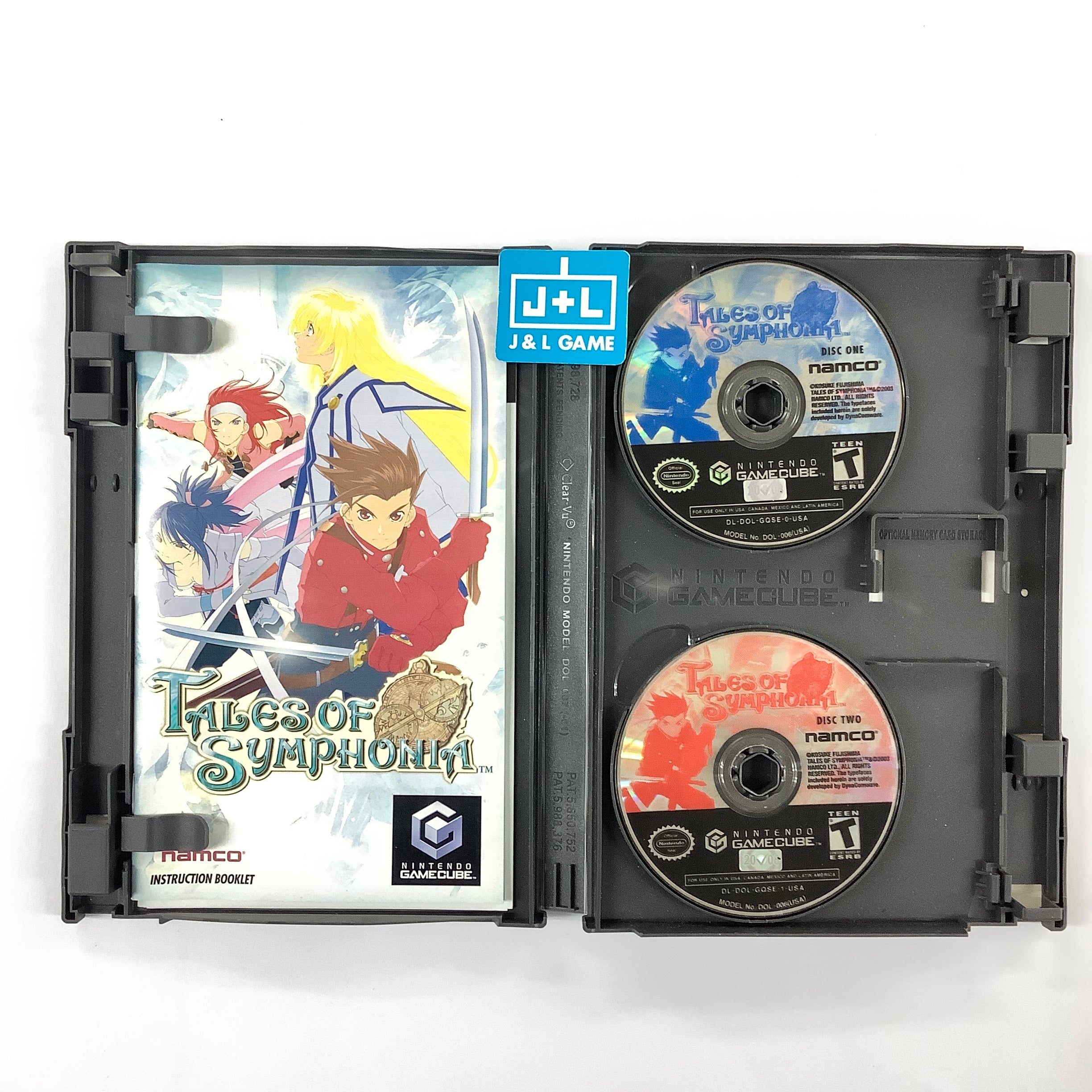 Tales of Symphonia - (GC) GameCube [Pre-Owned] Video Games Namco   