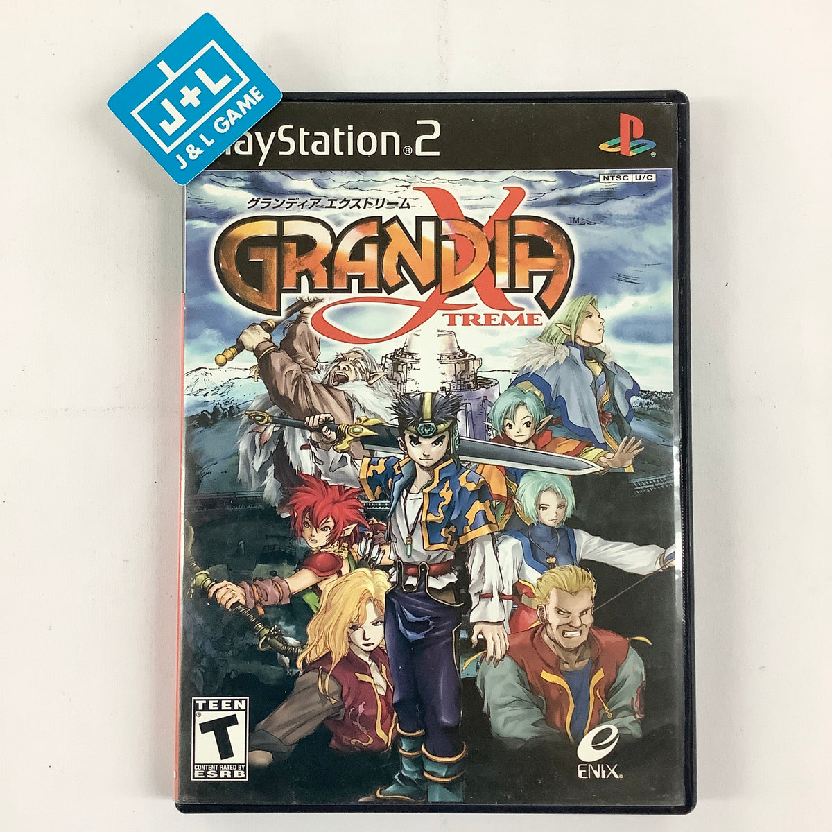 Jeu Grandia Xtreme Pour PlayStation 2 - Version Japonaise (NTSC-J) Complète En Très Bon état
