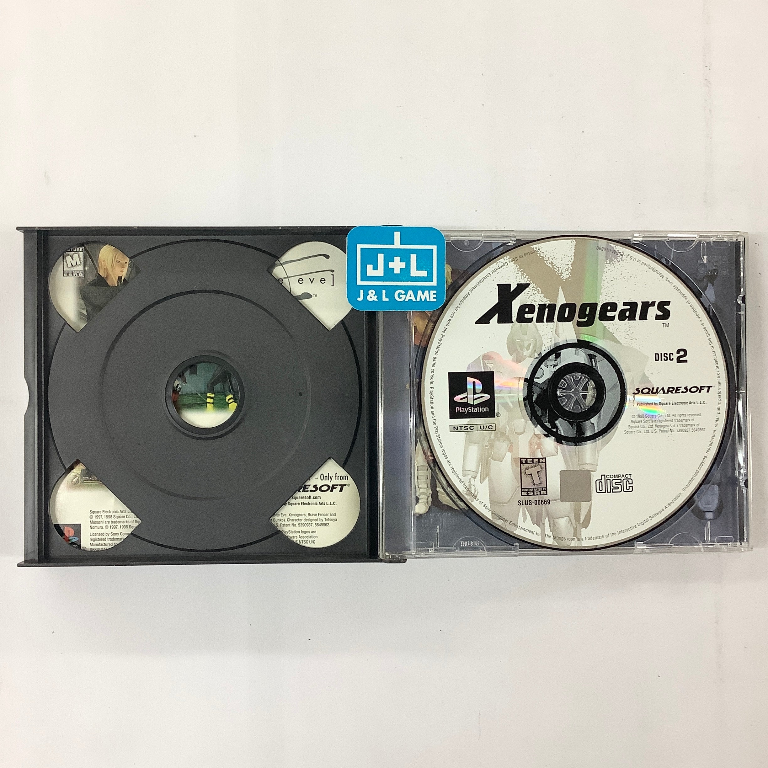 Xenogears - (PS1) PlayStation 1 [Pre-Owned] Video Games Square EA   