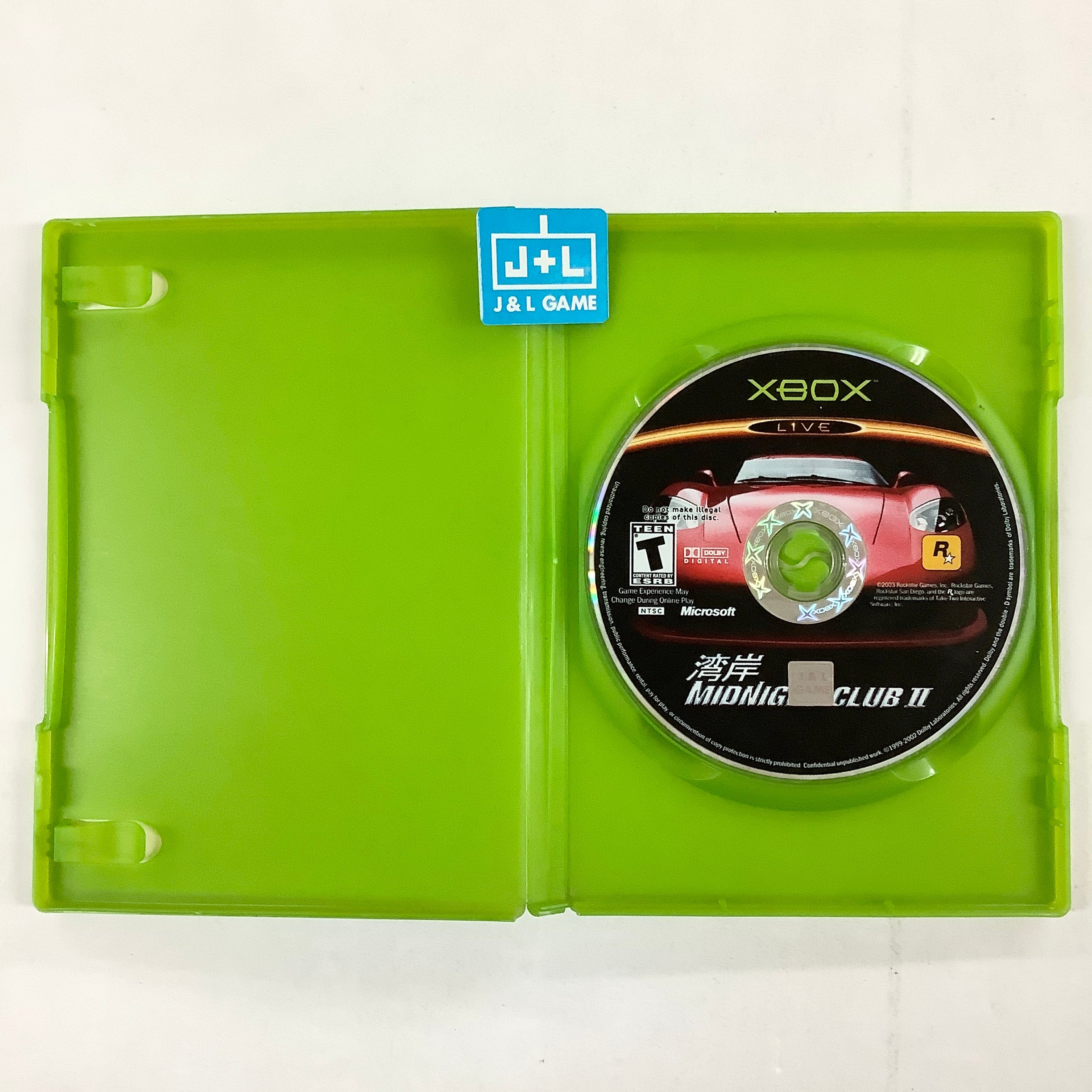 Midnight Club II - (XB) Xbox [Pre-Owned] Video Games Rockstar Games   