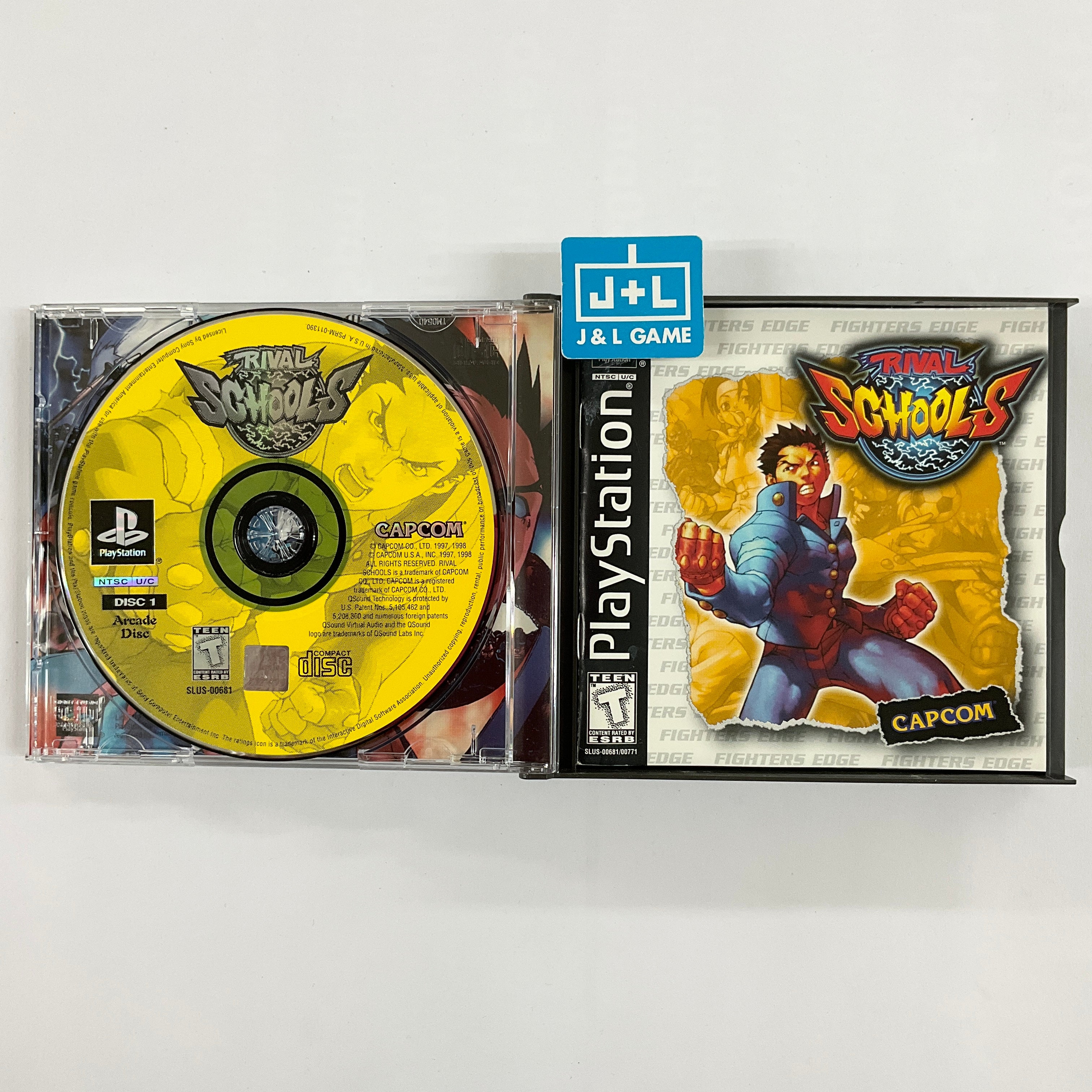 Rival Schools - (PS1) PlayStation 1 [Pre-Owned] Video Games Capcom   