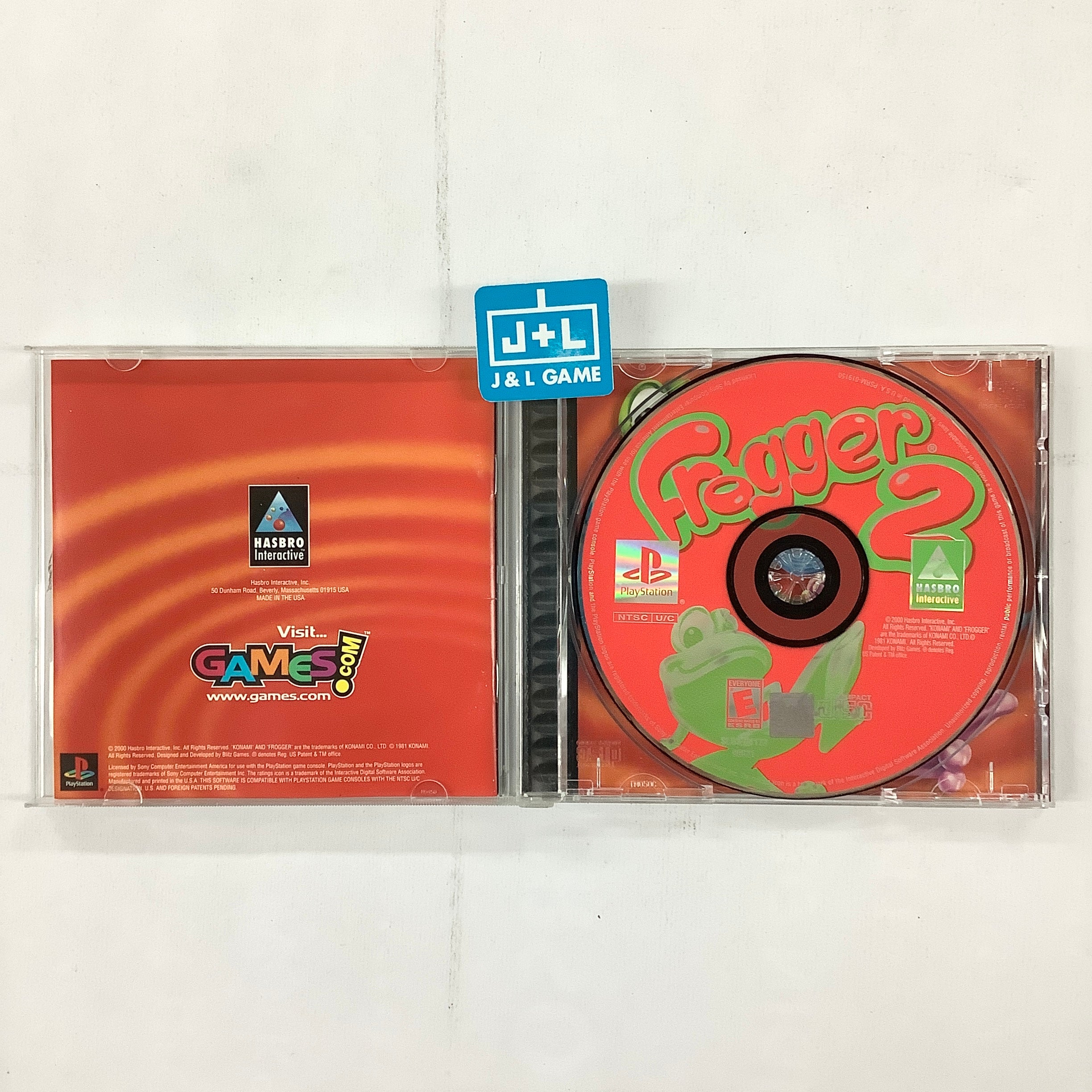 Frogger 2: Swampy's Revenge - (PS1) PlayStation 1 [Pre-Owned] Video Games Hasbro Interactive   
