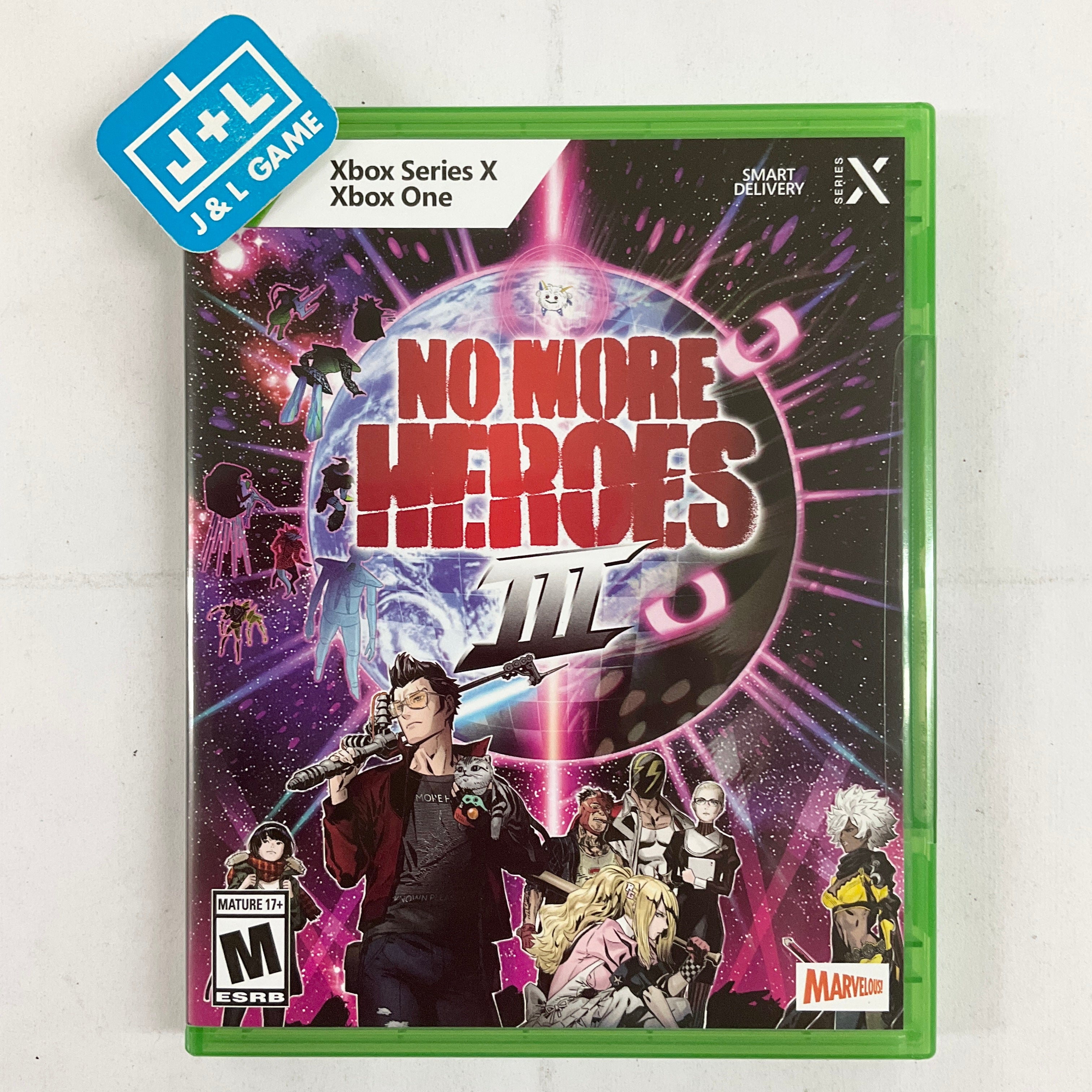 LIMIT OVER COLLECTION THE HEROES3箱＋プロモ Amazon.com: No More Heroes 3 : Toys & Games