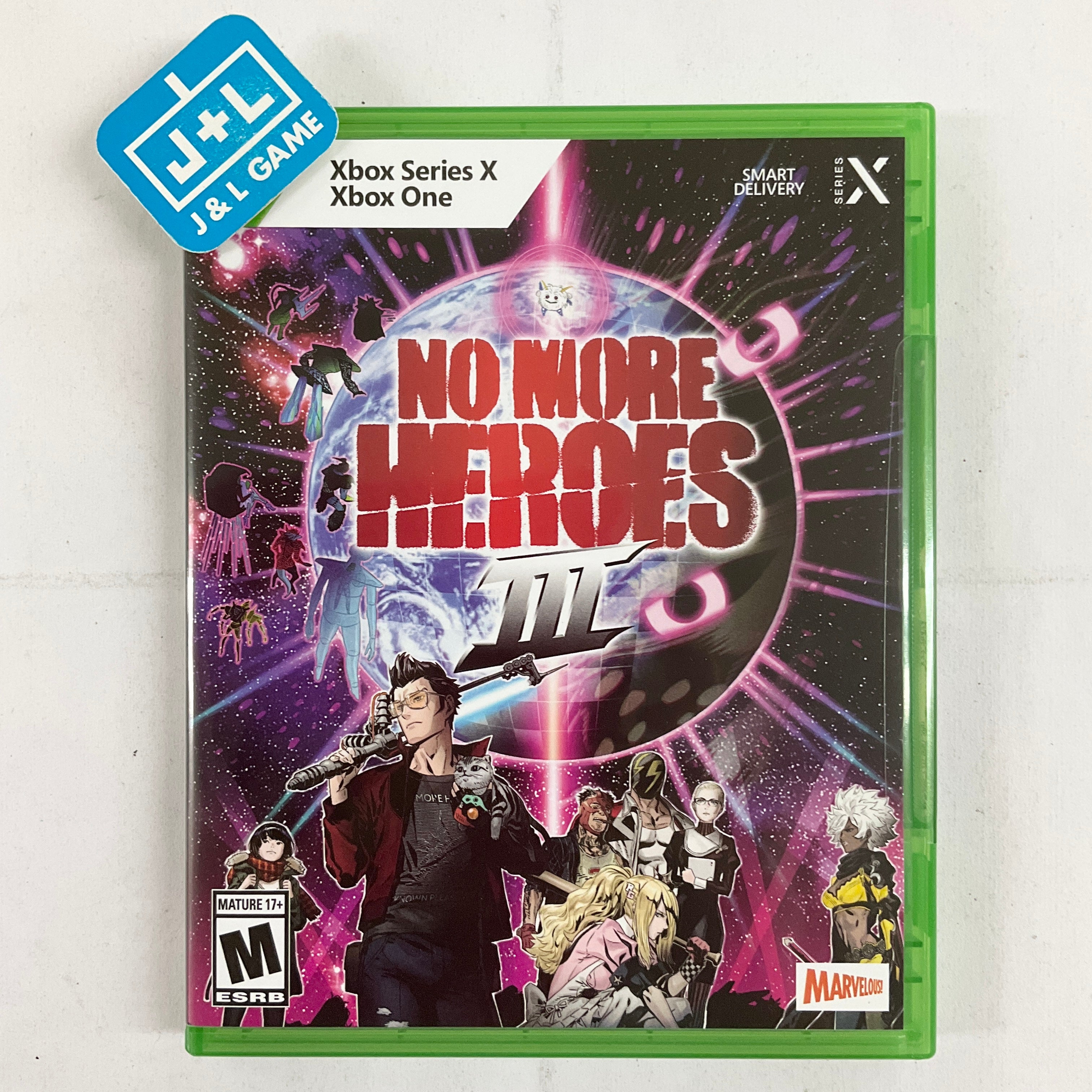 No More Heroes 3 – Day 1 Edition - (XSX) Xbox Series X [UNBOXING] Video Games XSEED Games   