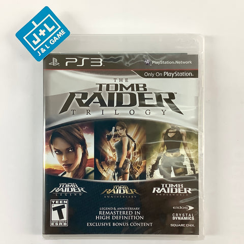 The Tomb Raider Trilogy - (PS3) PlayStation 3 Video Games Square Enix   