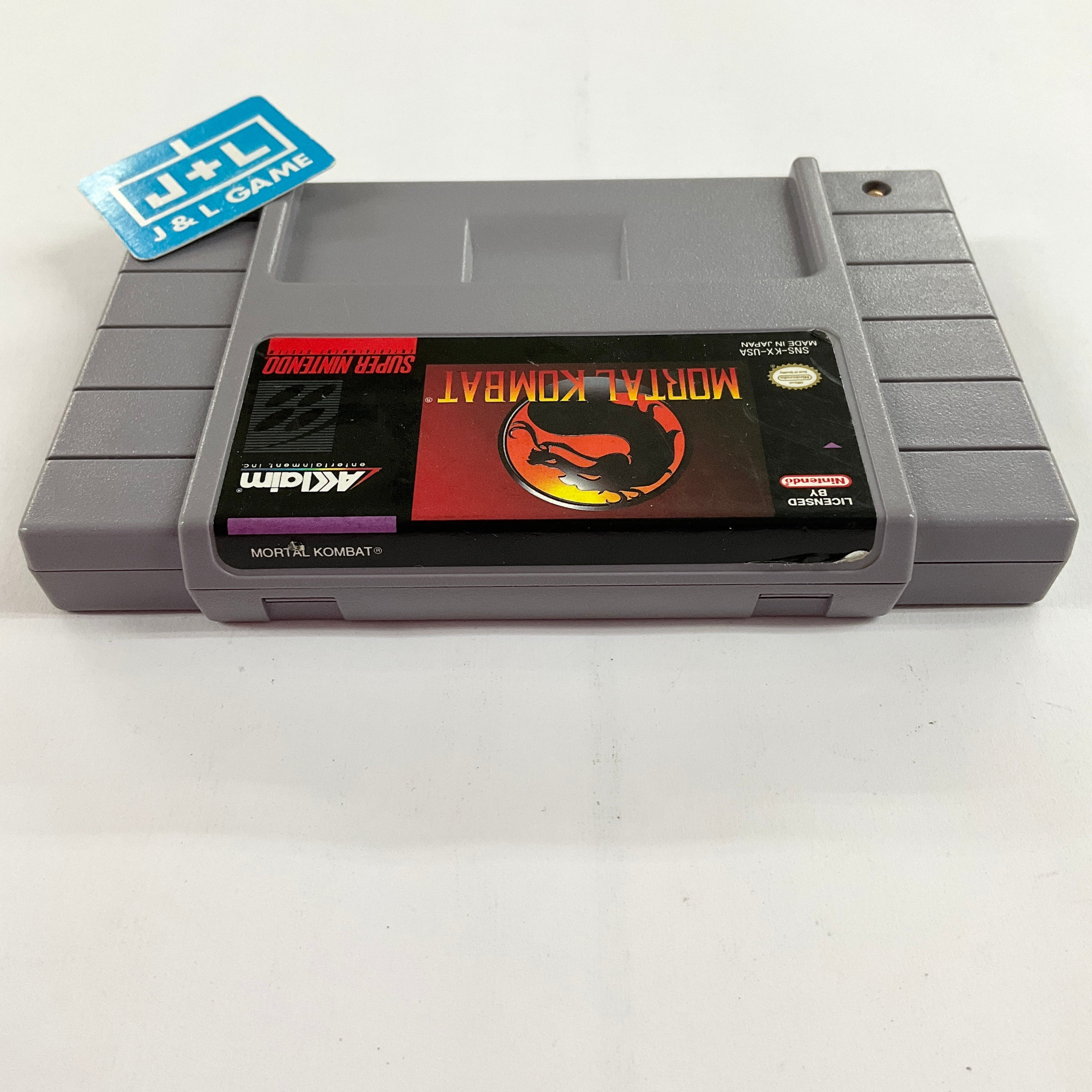 Mortal Kombat - (SNES) Super Nintendo [Pre-Owned] Video Games Acclaim   