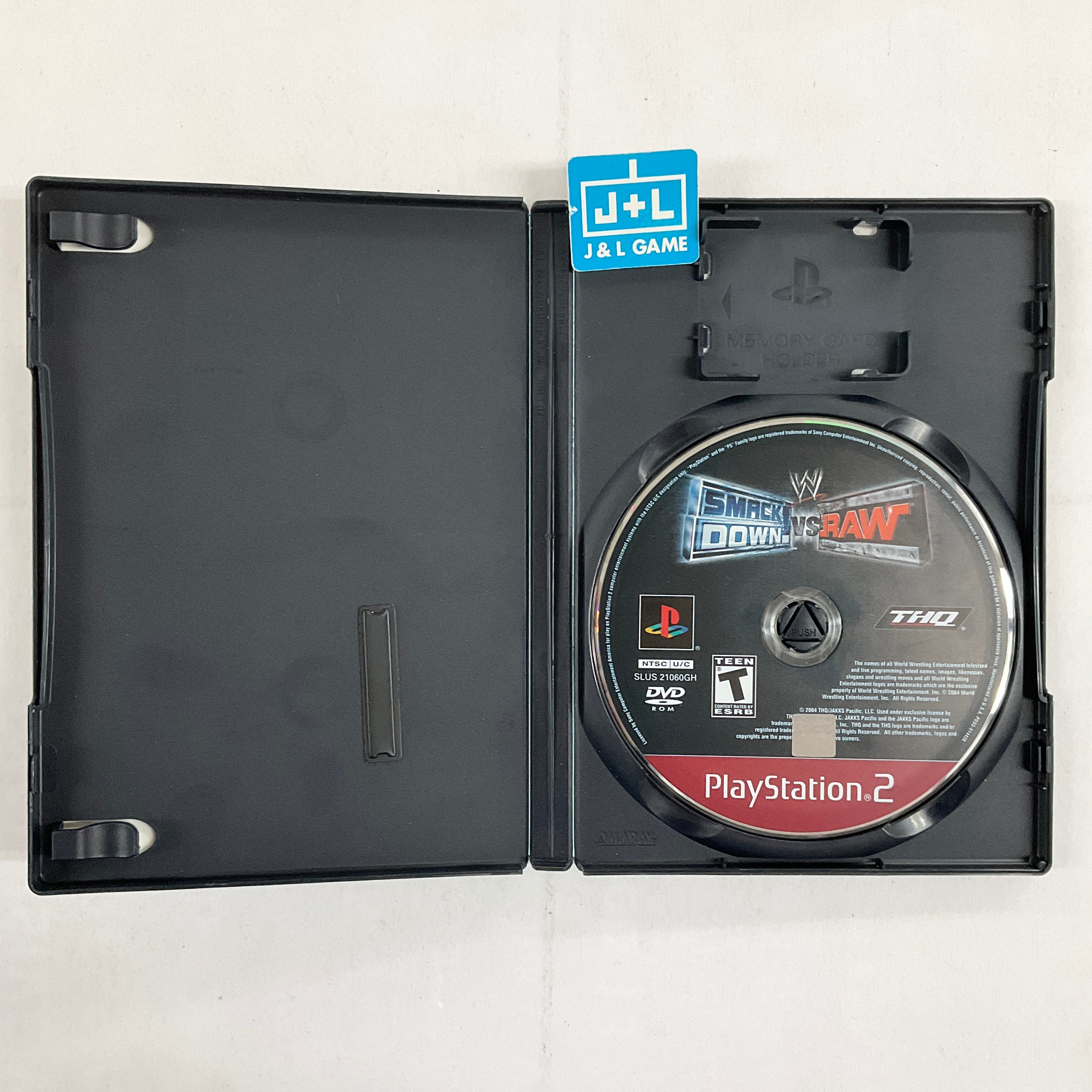 WWE SmackDown! vs. Raw (Greatest Hits) - (PS2) PlayStation 2 [Pre-Owned] Video Games THQ   