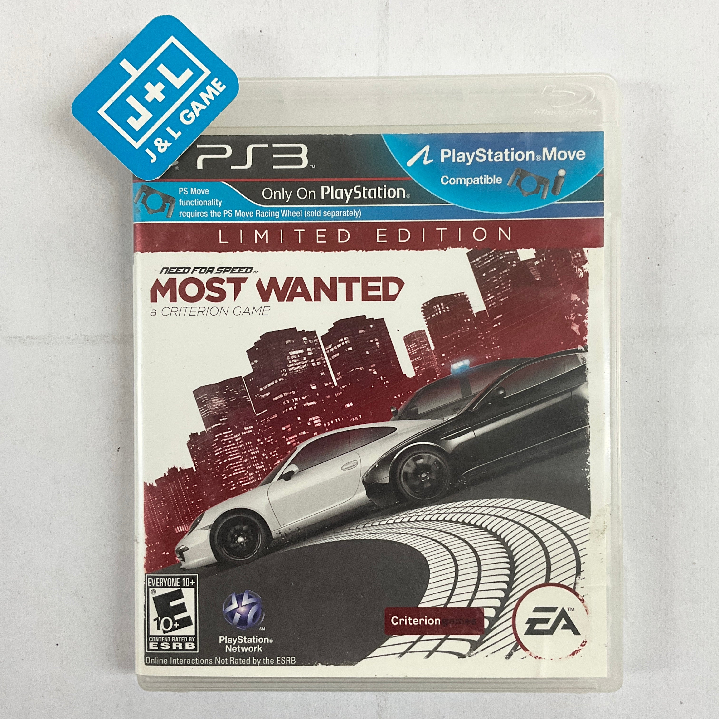 Need for Speed: Most Wanted (Limited Edition) - (PS3) Playstation 3 [Pre-Owned] Video Games Electronic Arts   