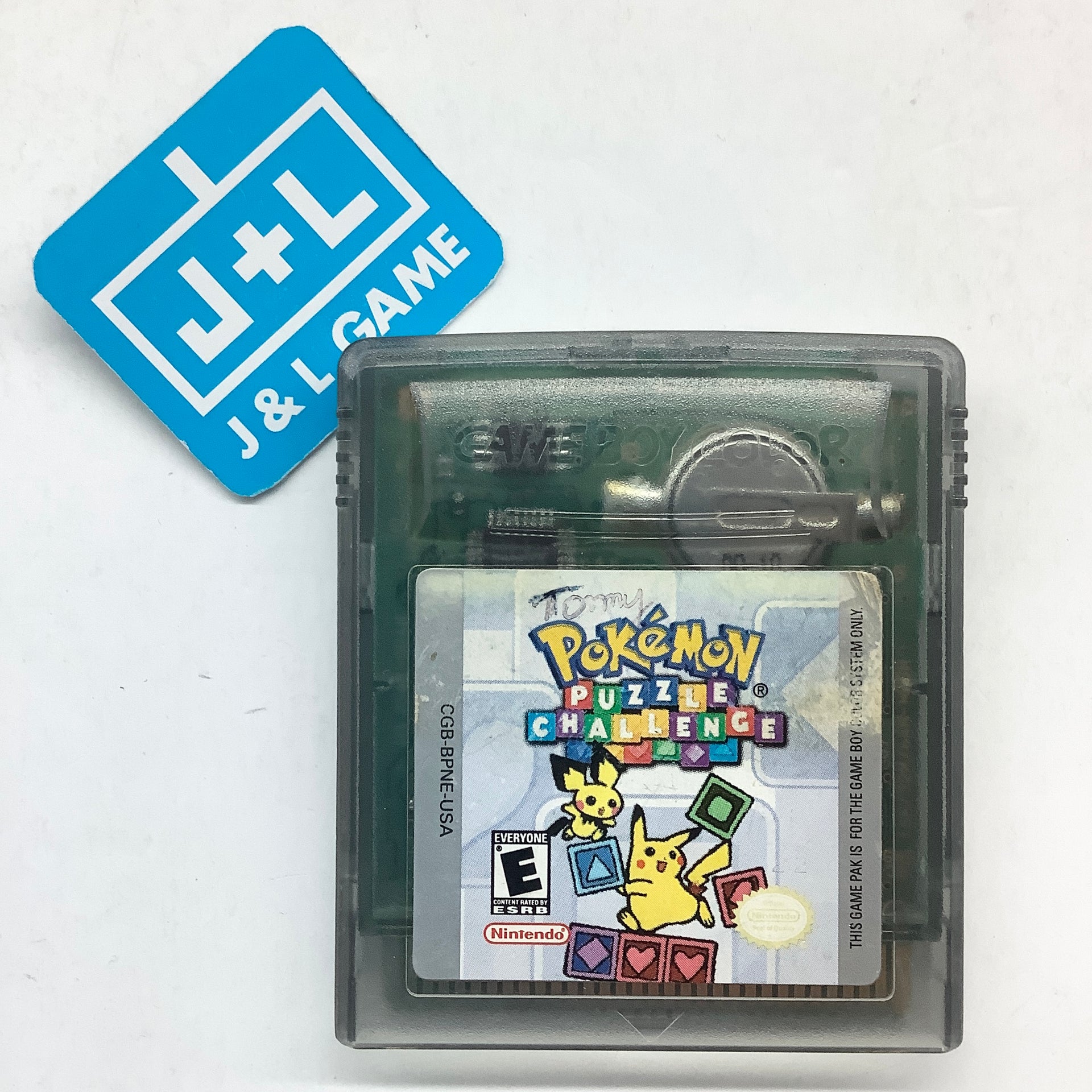 Pokémon Puzzle Challenge Game Boy Color Instruction Booklet Pokémon Puzzle Challenge Game Boy Color Instruction Booklet