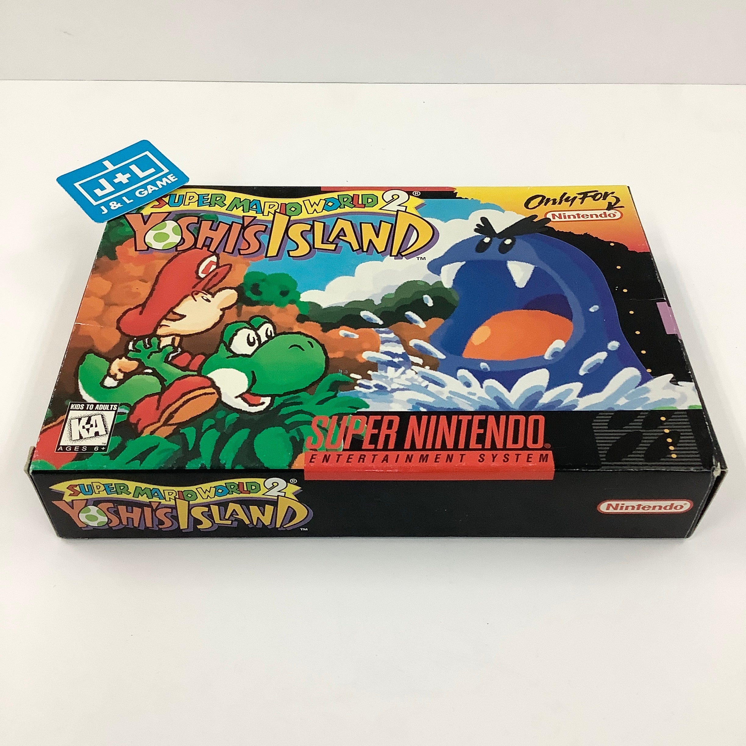 Super Mario World 2: Yoshi's Island - (SNES) Super Nintendo [Pre-Owned] Video Games Nintendo   