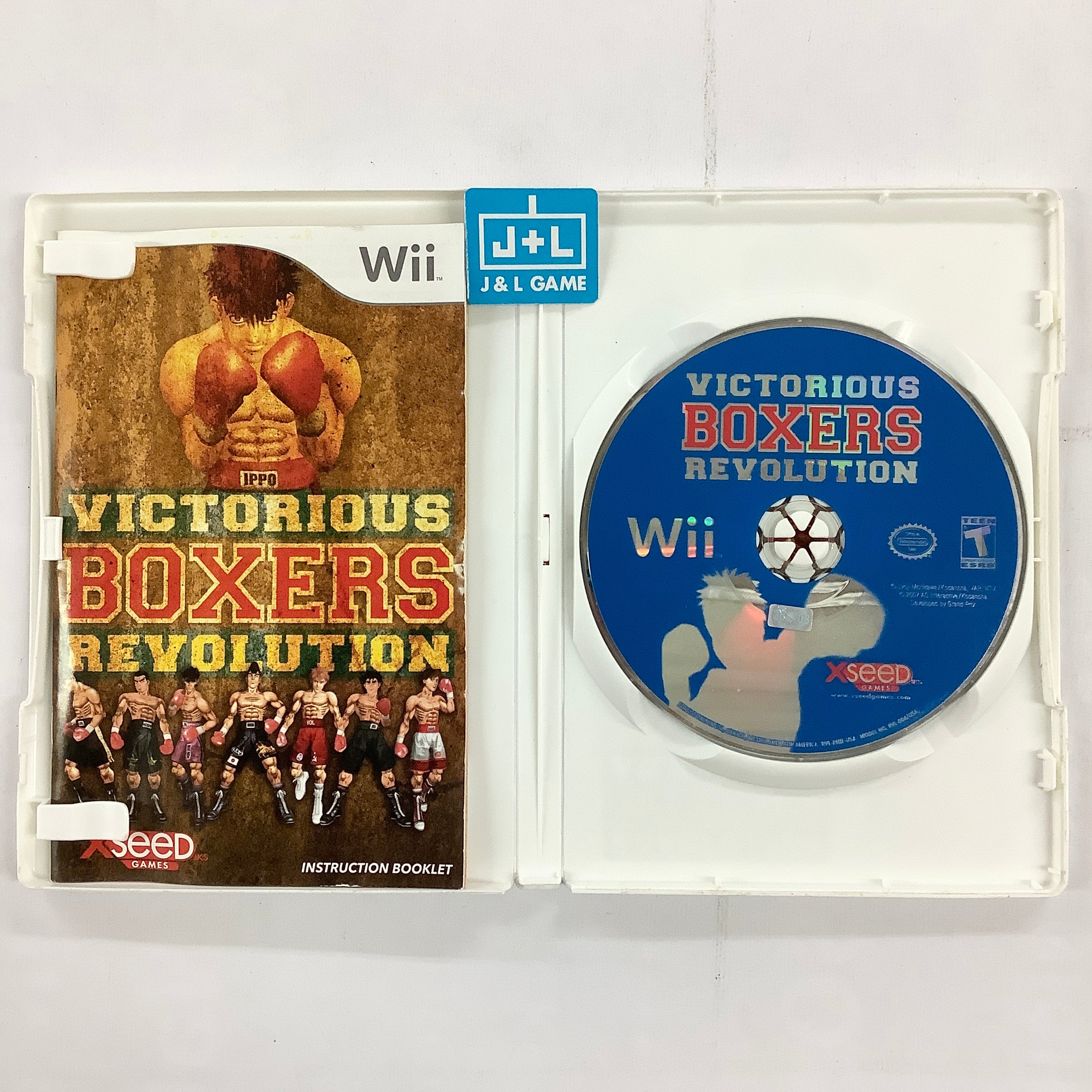 Victorious Boxers: Revolution - Nintendo Wii [Pre-Owned] Video Games XSEED Games   