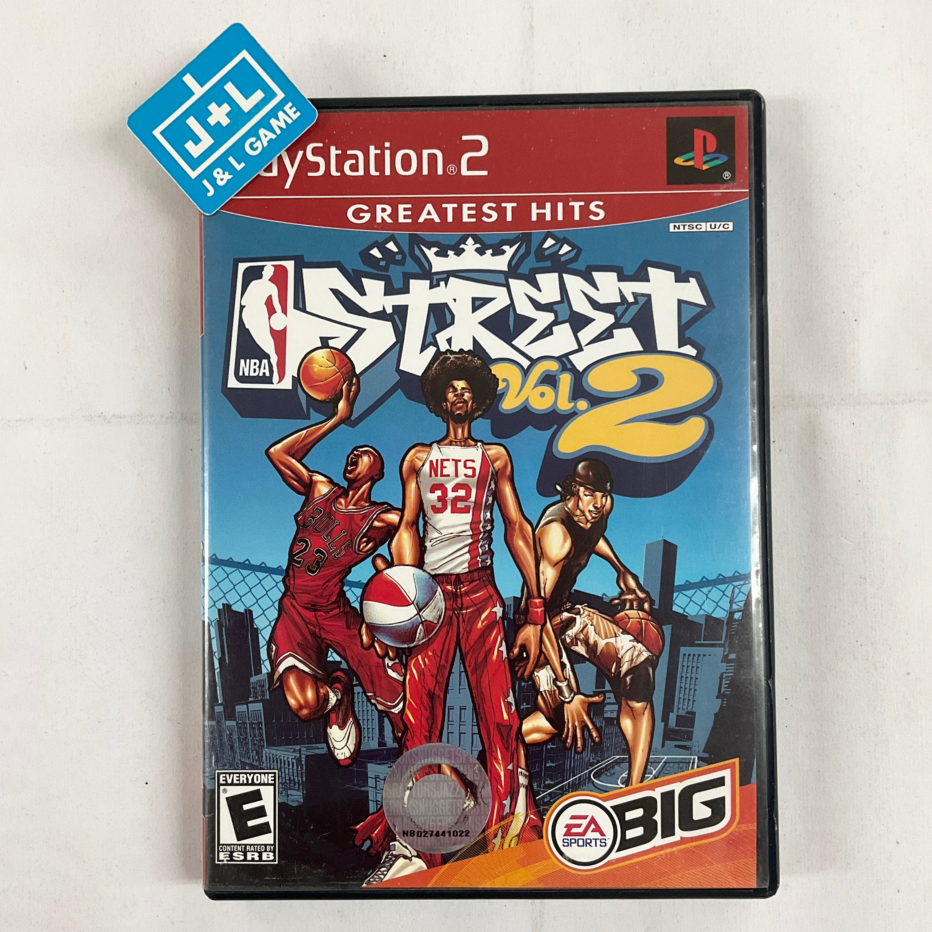 NBA Street Vol. 2 (Greatest Hits)  - (PS2) PlayStation 2 [Pre-Owned] Video Games EA Sports Big   